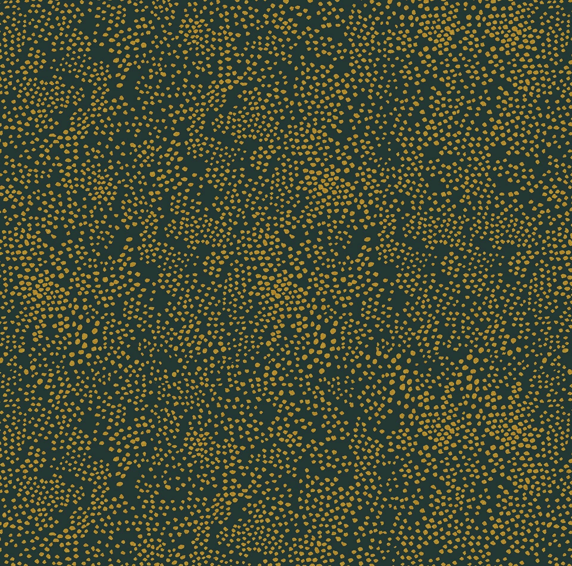 Rifle Paper Co. Basics Menagerie Champagne - Evergreen Metallic for Cotton + Steel Fabrics, 100% Premium Cotton, By the Metre, Half Metre