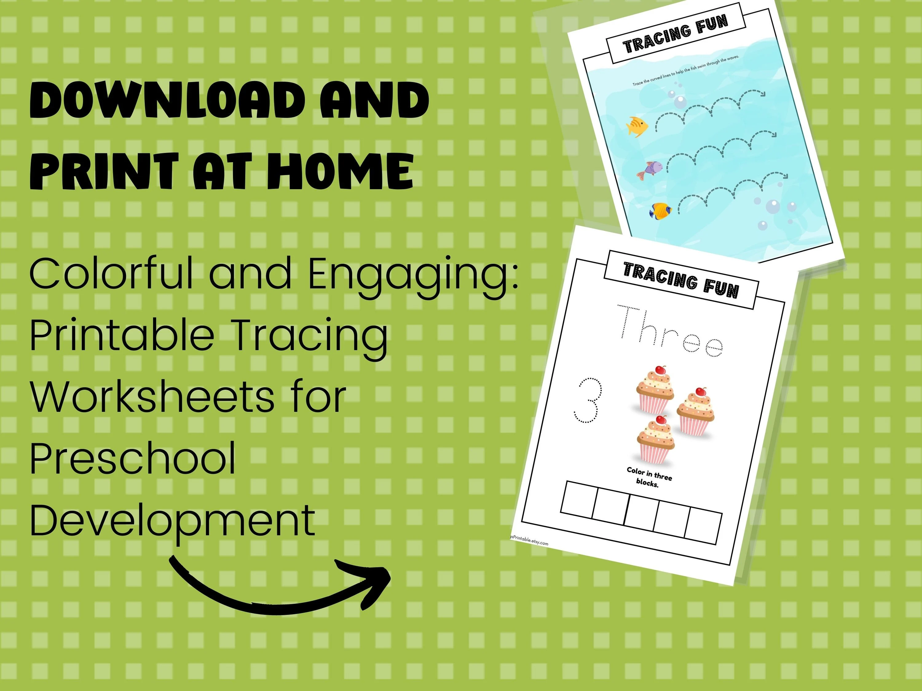 Preschool Tracing Worksheets/ Daily activity sheets for daycare/ Hand-eye coordination/ Fine motor skills practice/ Shape recognition - image 5
