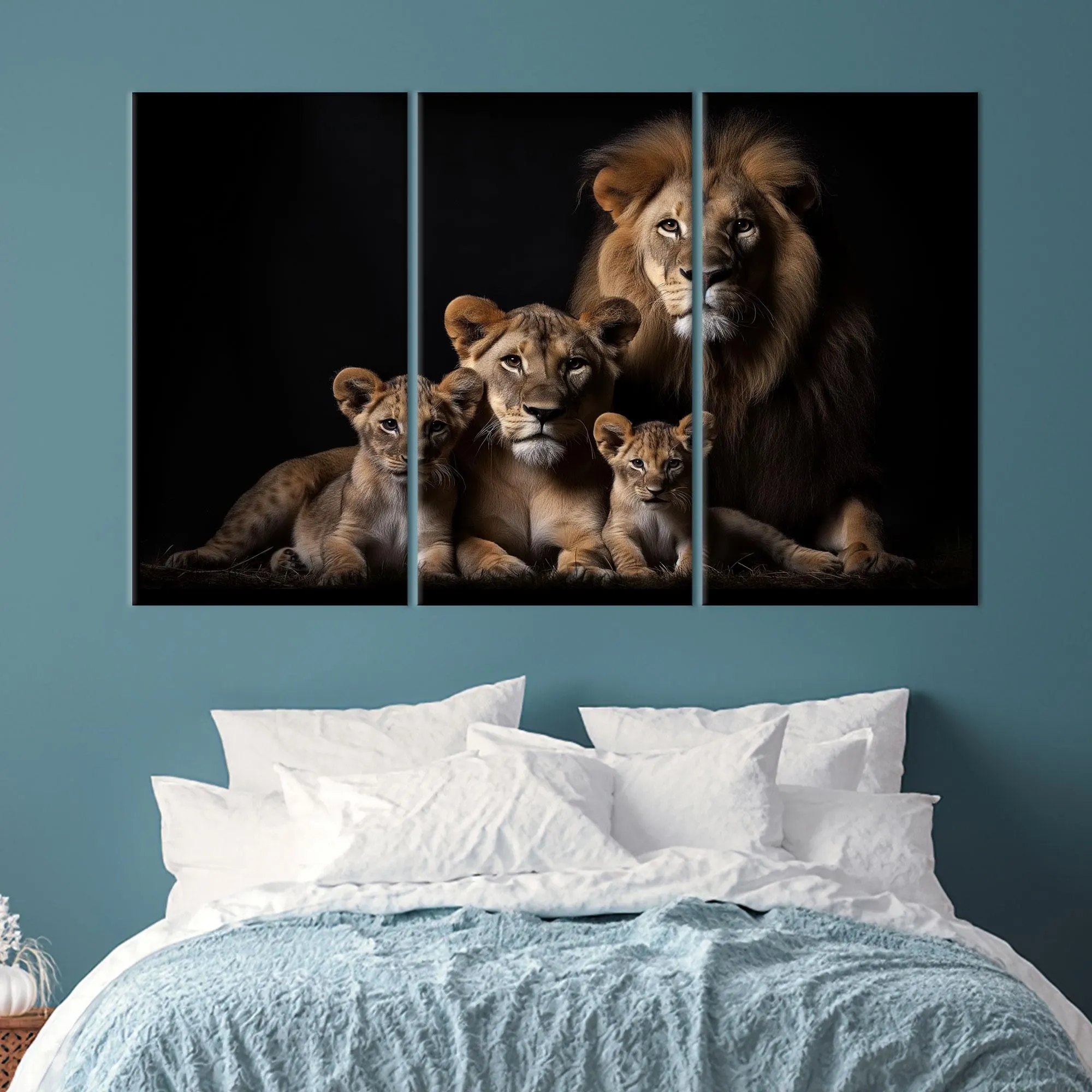 Animal Wall Hangings,Lion Wall Hanging,Bridesmaid Gifts,Loft Poster,Home Decor Canvas,Floating Frame,Bedroom Decor Art,3D Wall Art,Christmas Gifts,Gift For Him,Housewarming Gift,Office Decor Art,Home Decoration,