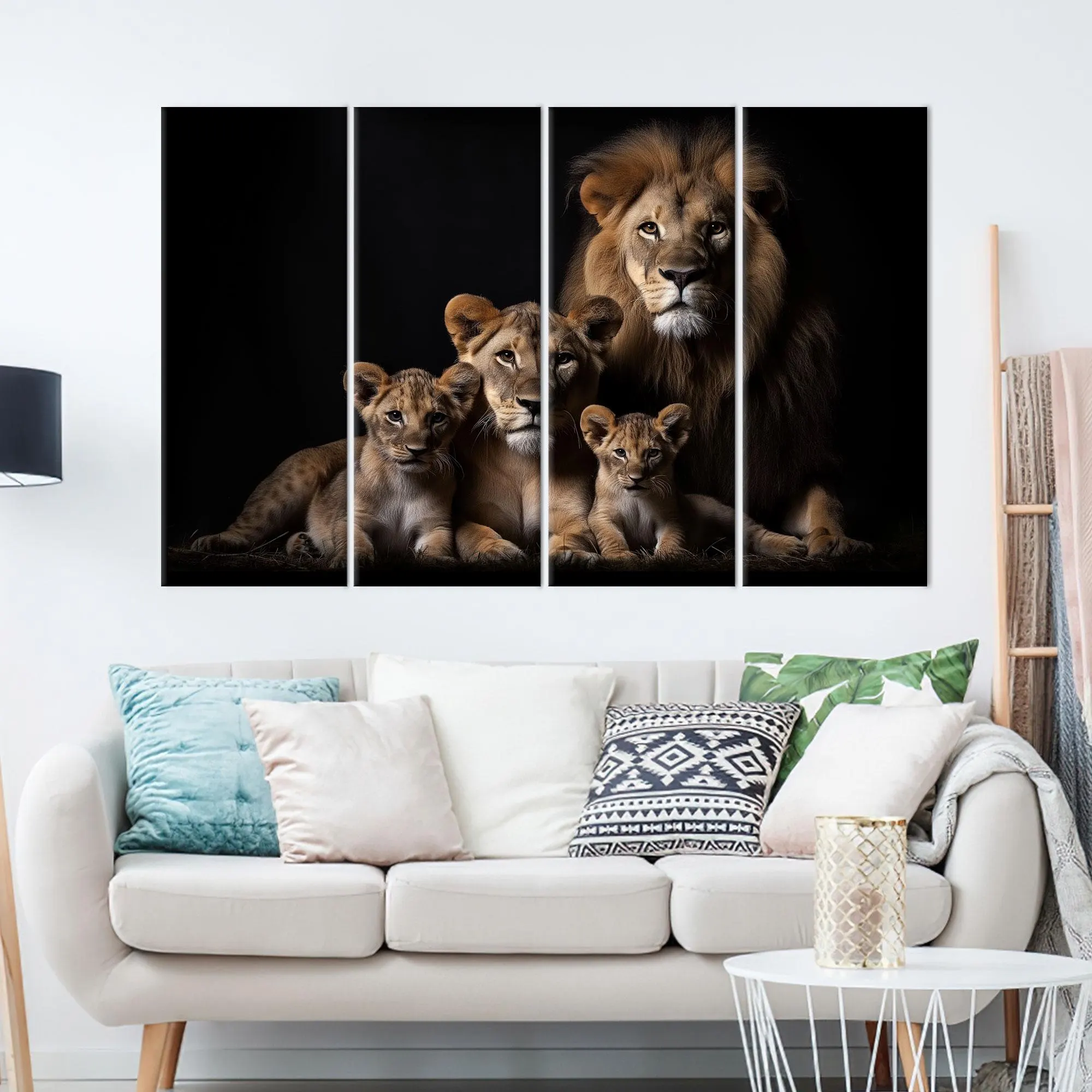 Animal Wall Hangings,Lion Wall Hanging,Bridesmaid Gifts,Loft Poster,Home Decor Canvas,Floating Frame,Office Decor Art,Printable Wall Art,Gift For Him,3D Wall Art,Large Canvas,Personalized Gifts,Gift For The Home,
