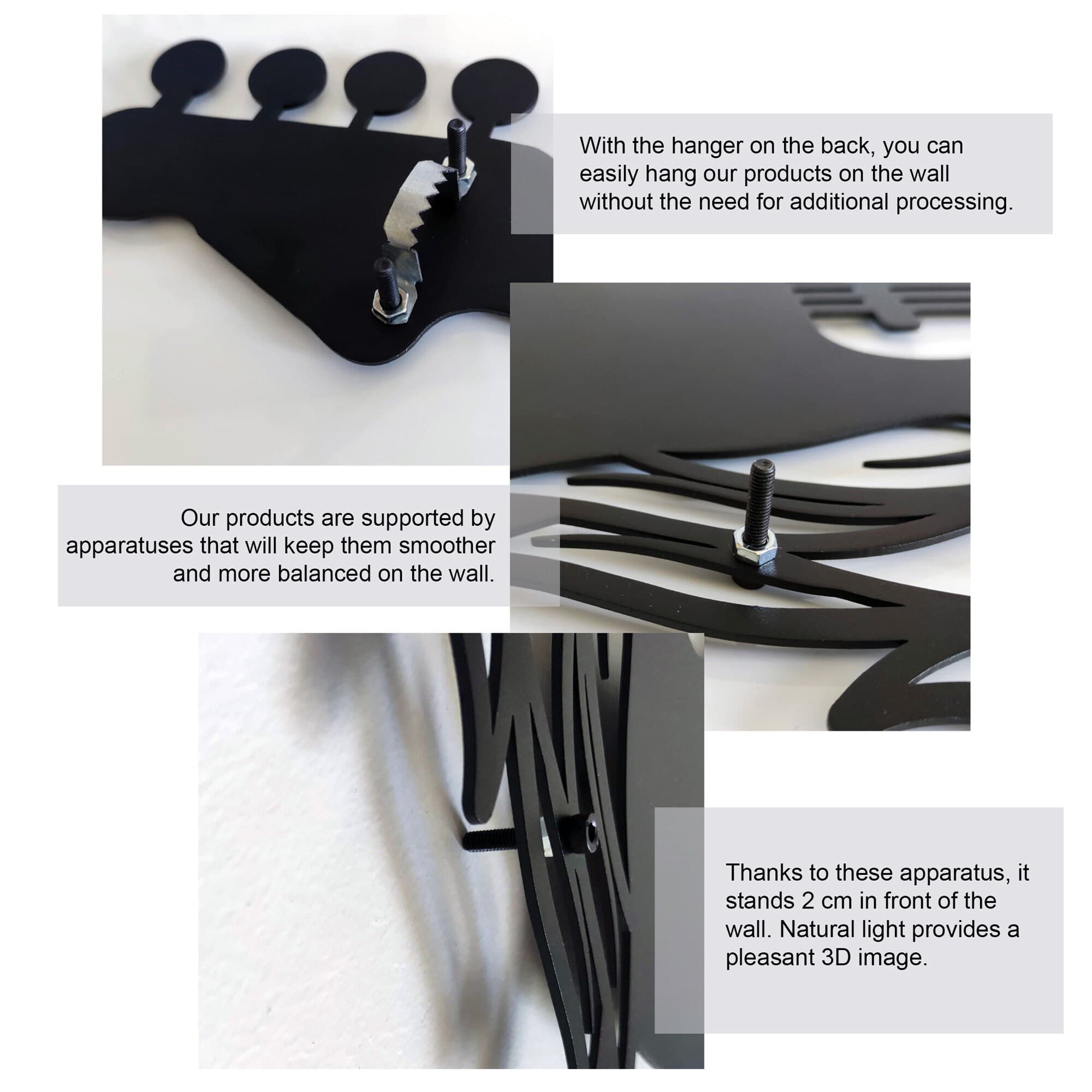 Metal Wall Art Allah Mohammad Set of 2 Islamic Decor, Islamic Calligraphy Wall hanger, Ramadan Home Decoration, Islamic Muslim gift
