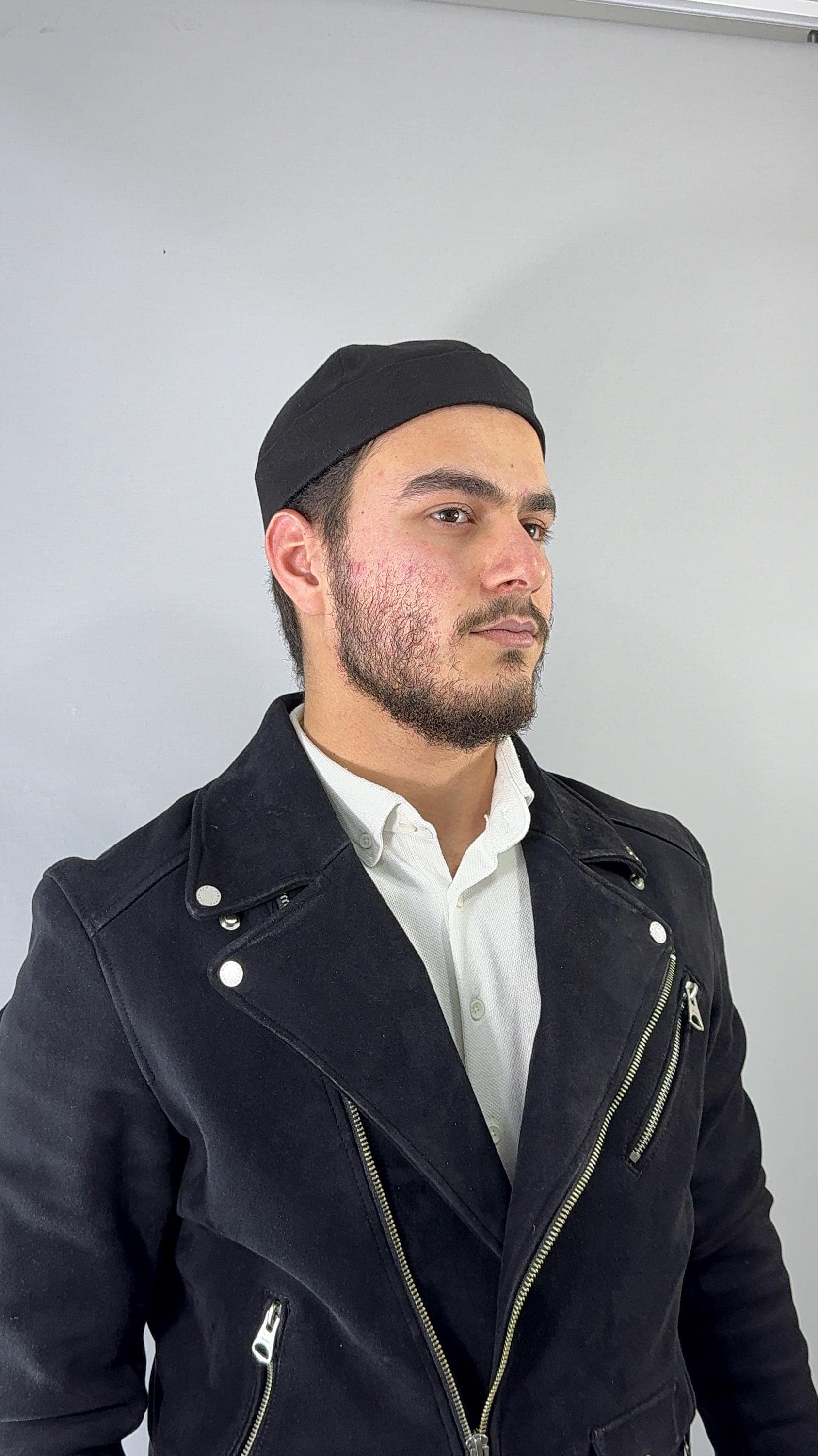 Premium Quality Soft Black Docker Cap Hat Kufi/Hat- Stylish, Islamic Gift for Him, Ramadan Gift, Eid Mubarak Gift, Muslim Husband Gift