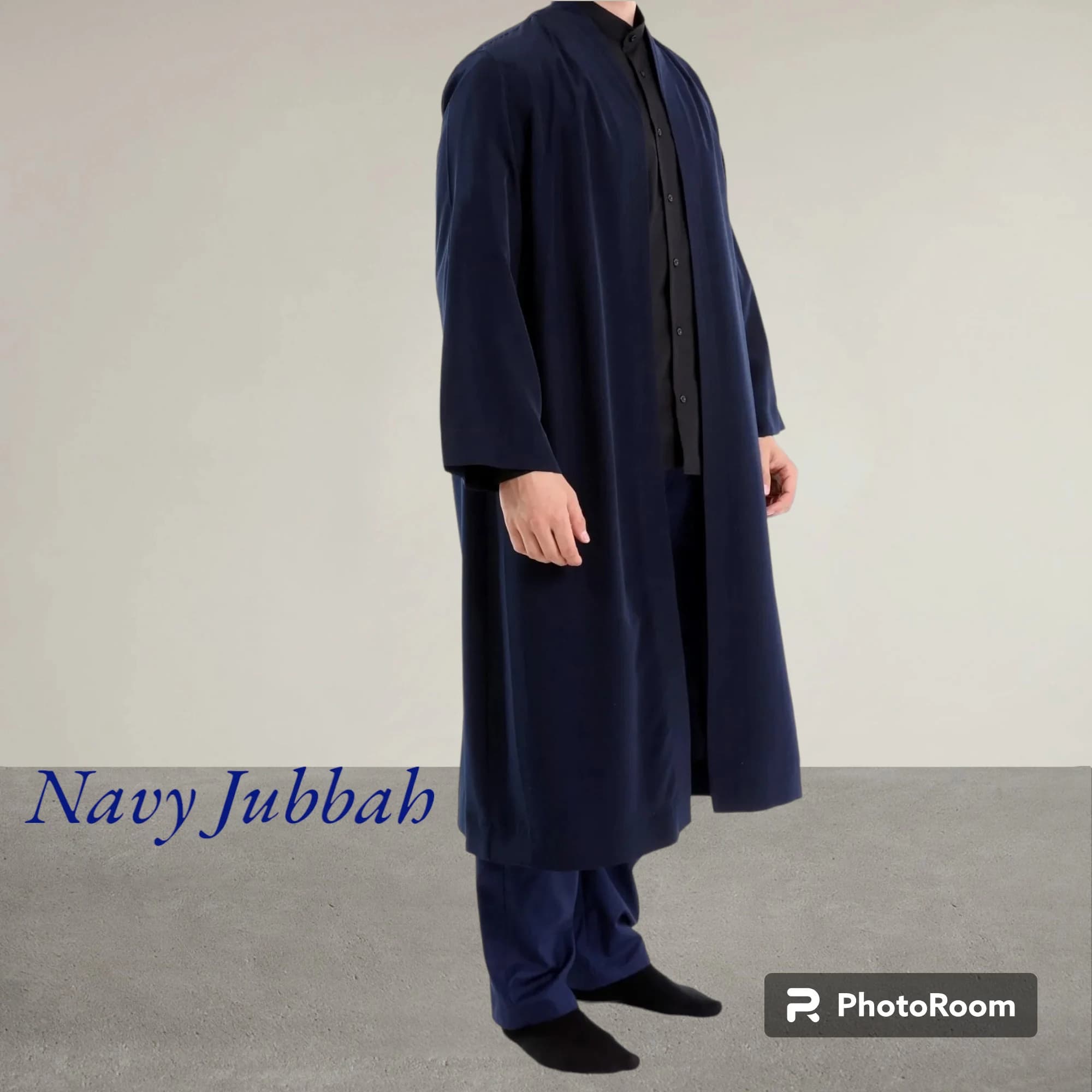 Turkish Style Muslim Men Prayer Jubbah, Muslim Men Prayer Jubbah, Islamic Gift for Him, Ramadan Gift, Eid Mubarak Gift, Muslim Husband Gift - image 3