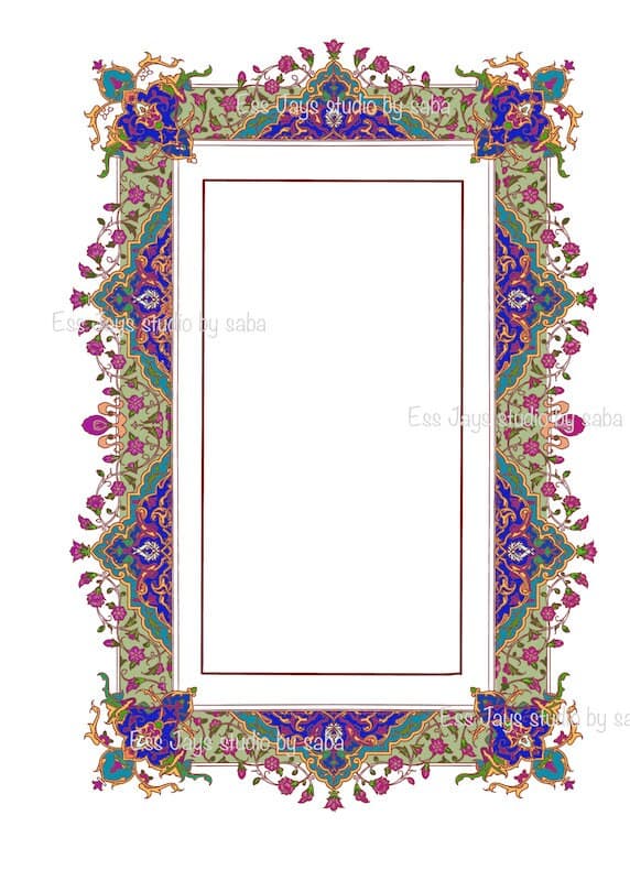 Tezhip Islamic Nikah Certificate: Custom Wedding Contract - image 5