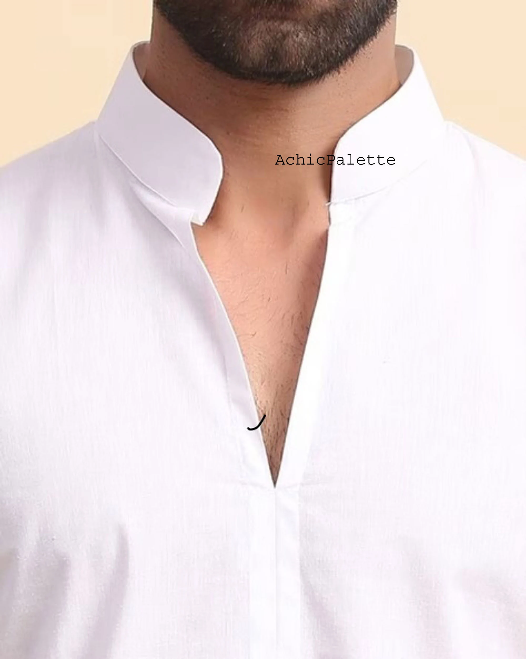 Handmade Cotton Kurta Pajama Set: Men's Shalwar Kameez, Plus Size Available - image 2