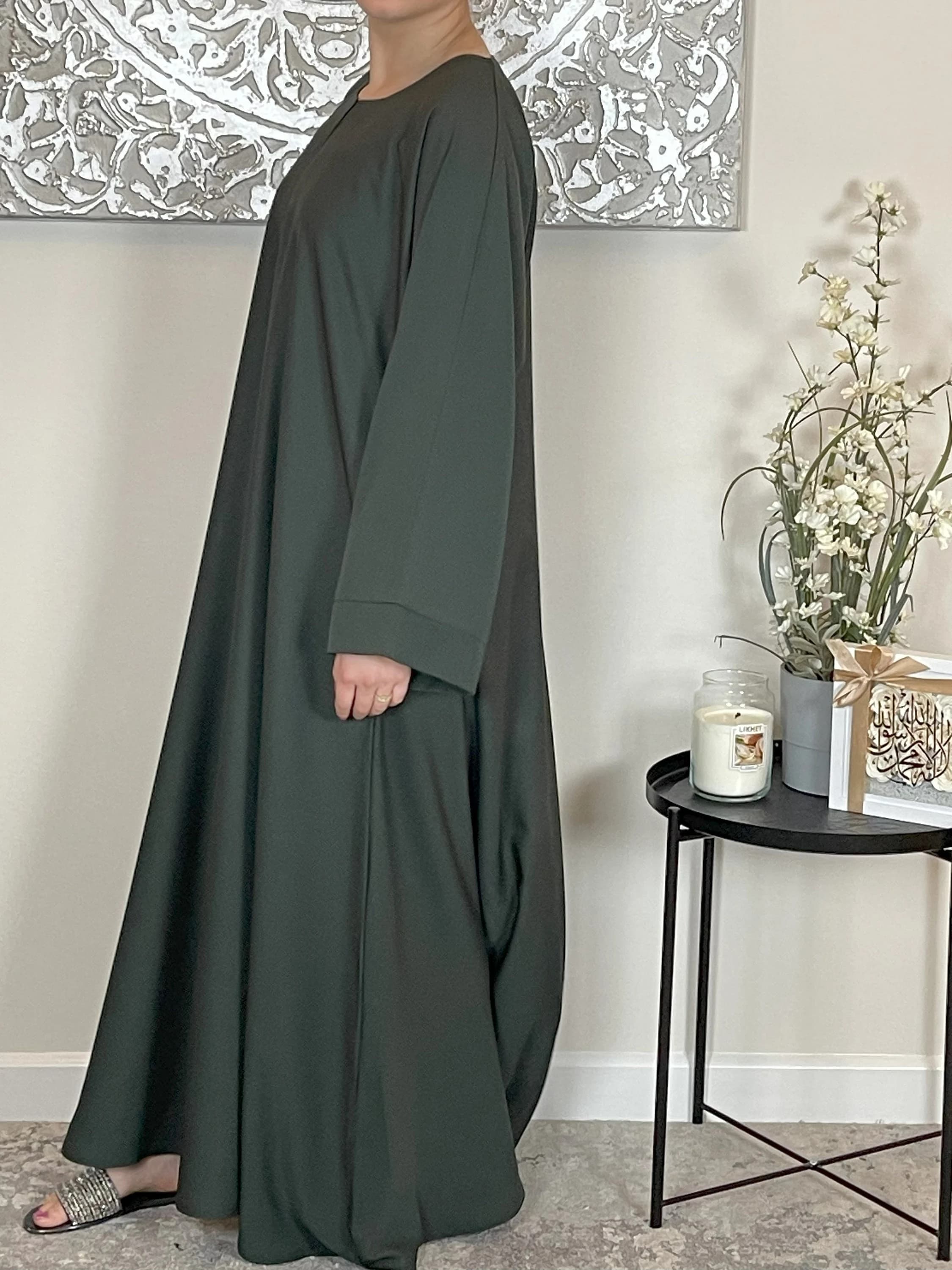 Emerald Green Nida Closed Abaya - image 4