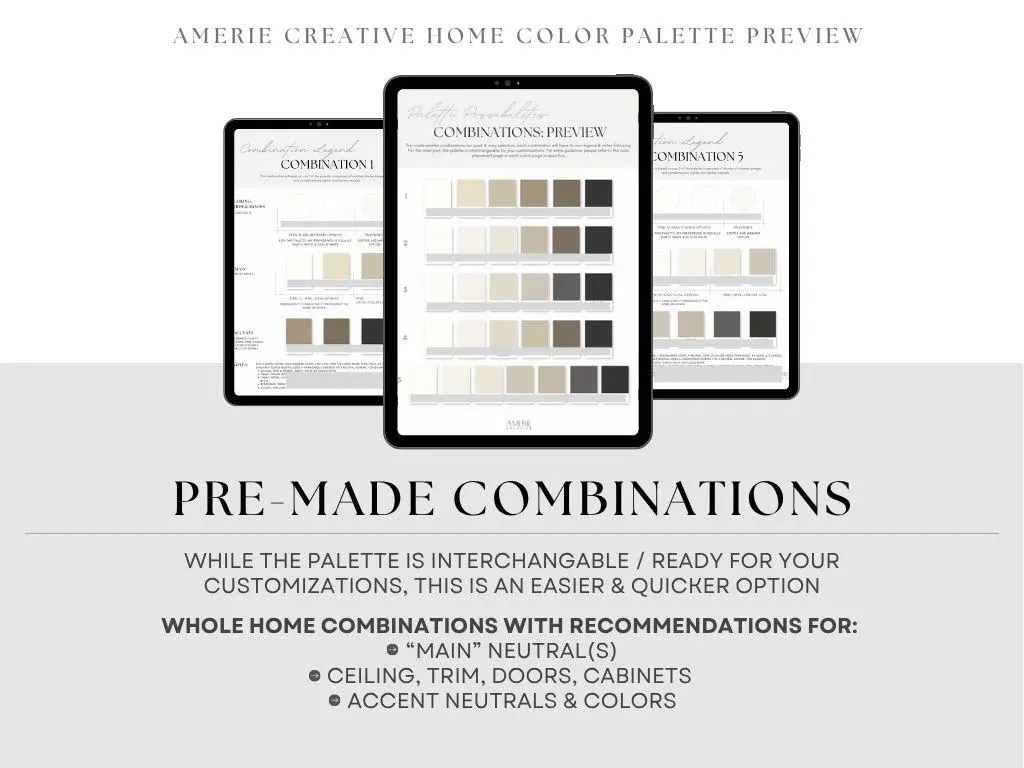 Greige Paint Color Palette Benjamin Moore Beige paint colors Whole house paint color scheme warm gray beige warm neutral paint colors 2026 - image 3