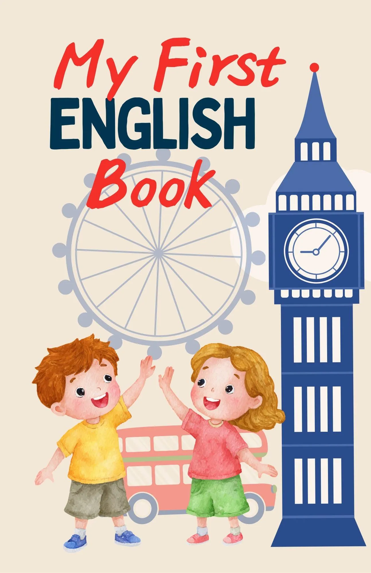 My First English Book: Phonics Learning for Toddlers, Preschoolers Learning Alphabet Activity Book and Tracing First Words in English - image 4