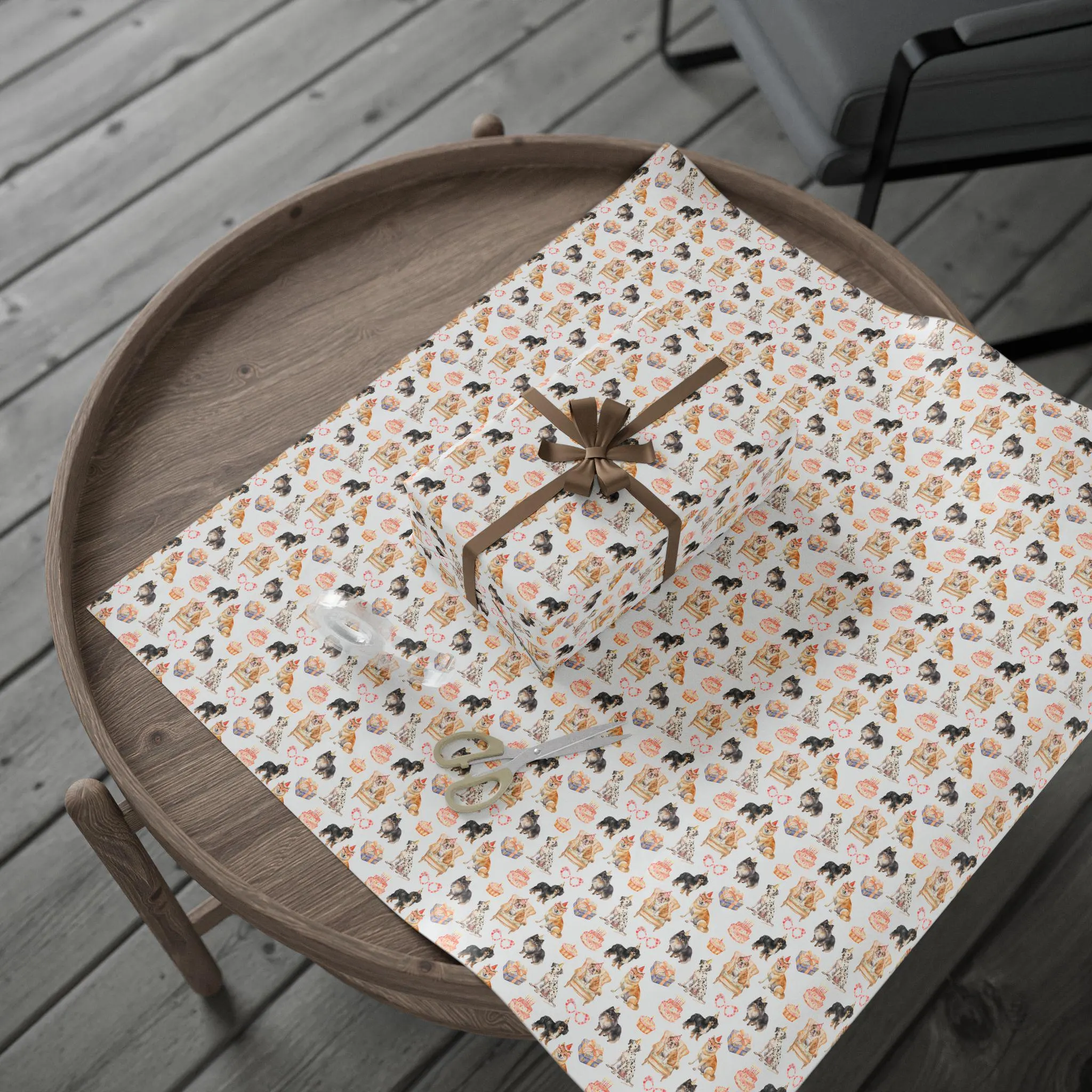 Dog Breeds Birthday Wrapping Paper: Gift Wrap for Dog Lovers - image 4