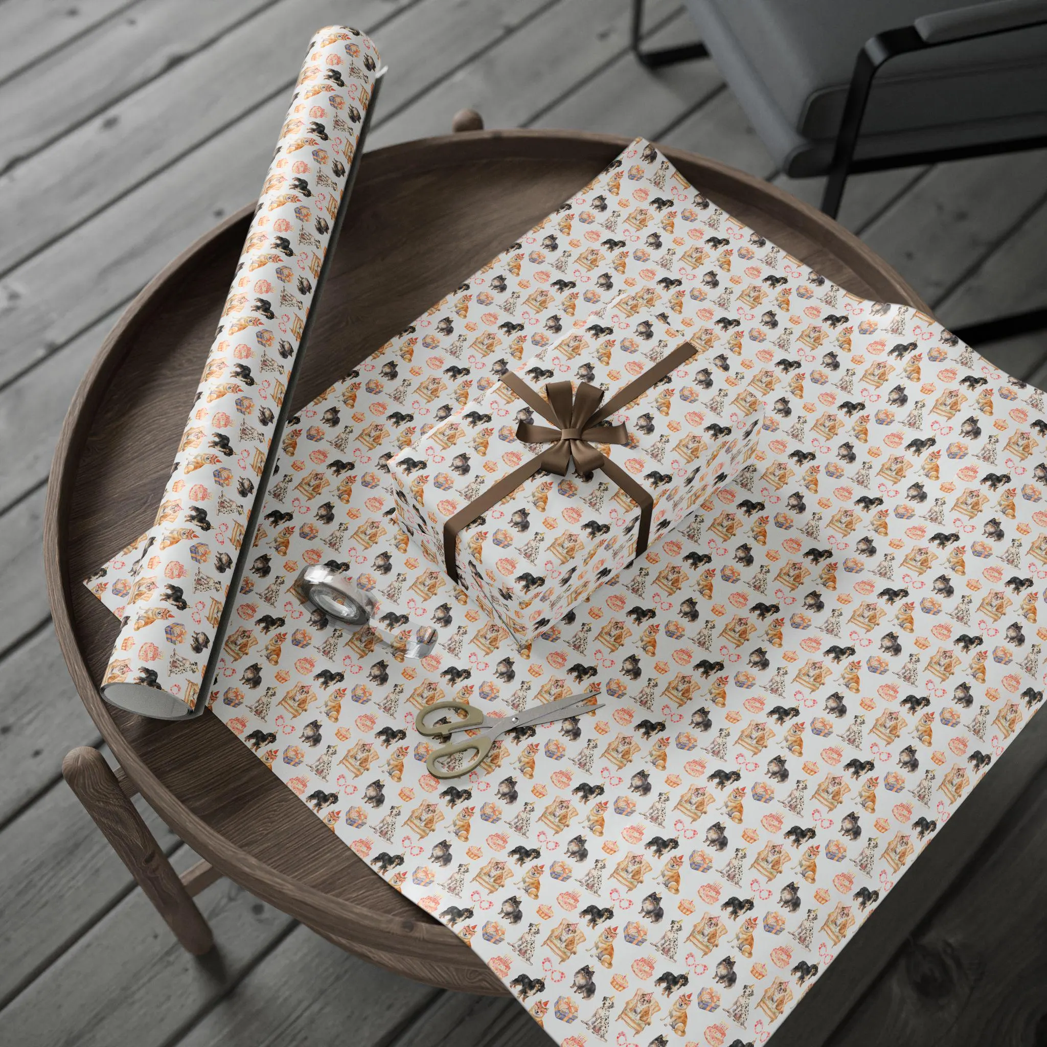 Dog Breeds Birthday Wrapping Paper: Gift Wrap for Dog Lovers - image 5
