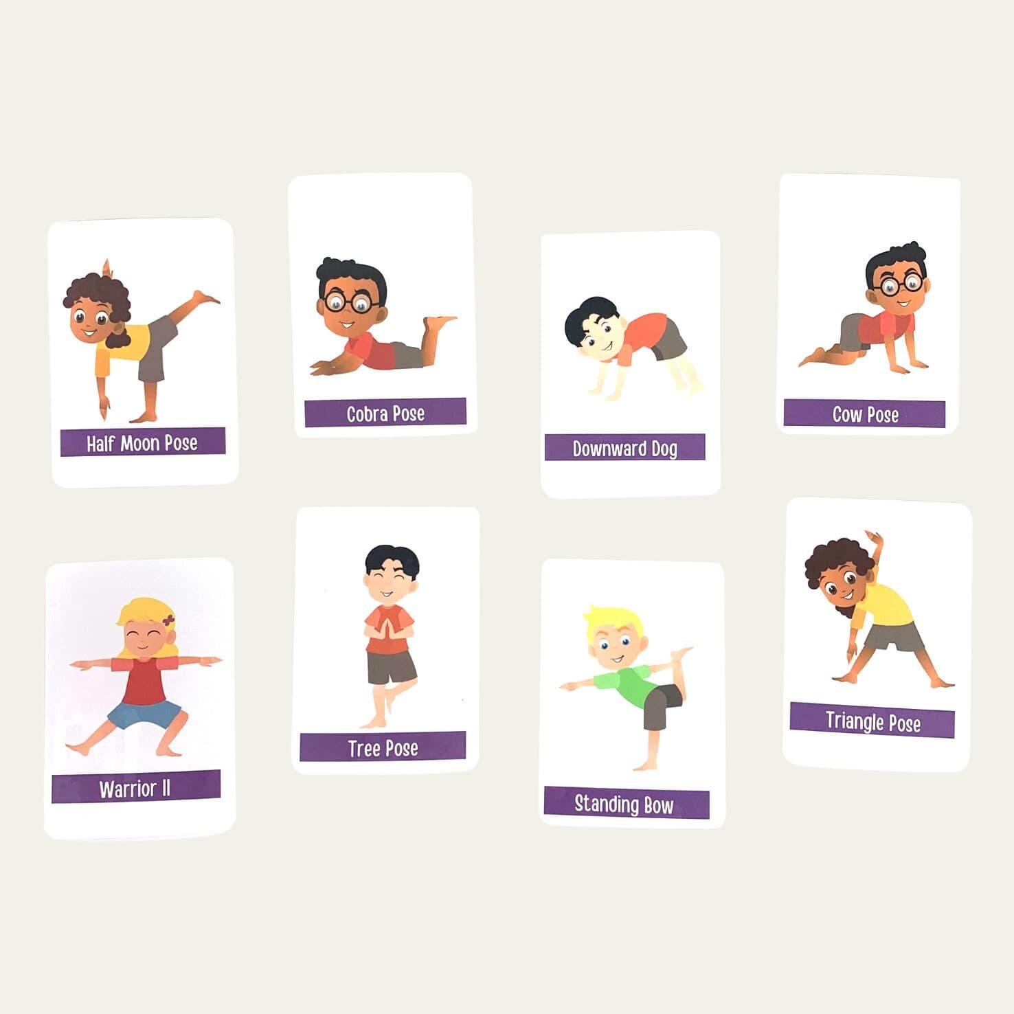 Yoga Poses Positions Flash Cards Children Preschool Educational Activity SEN KS1 KS2 - image 5