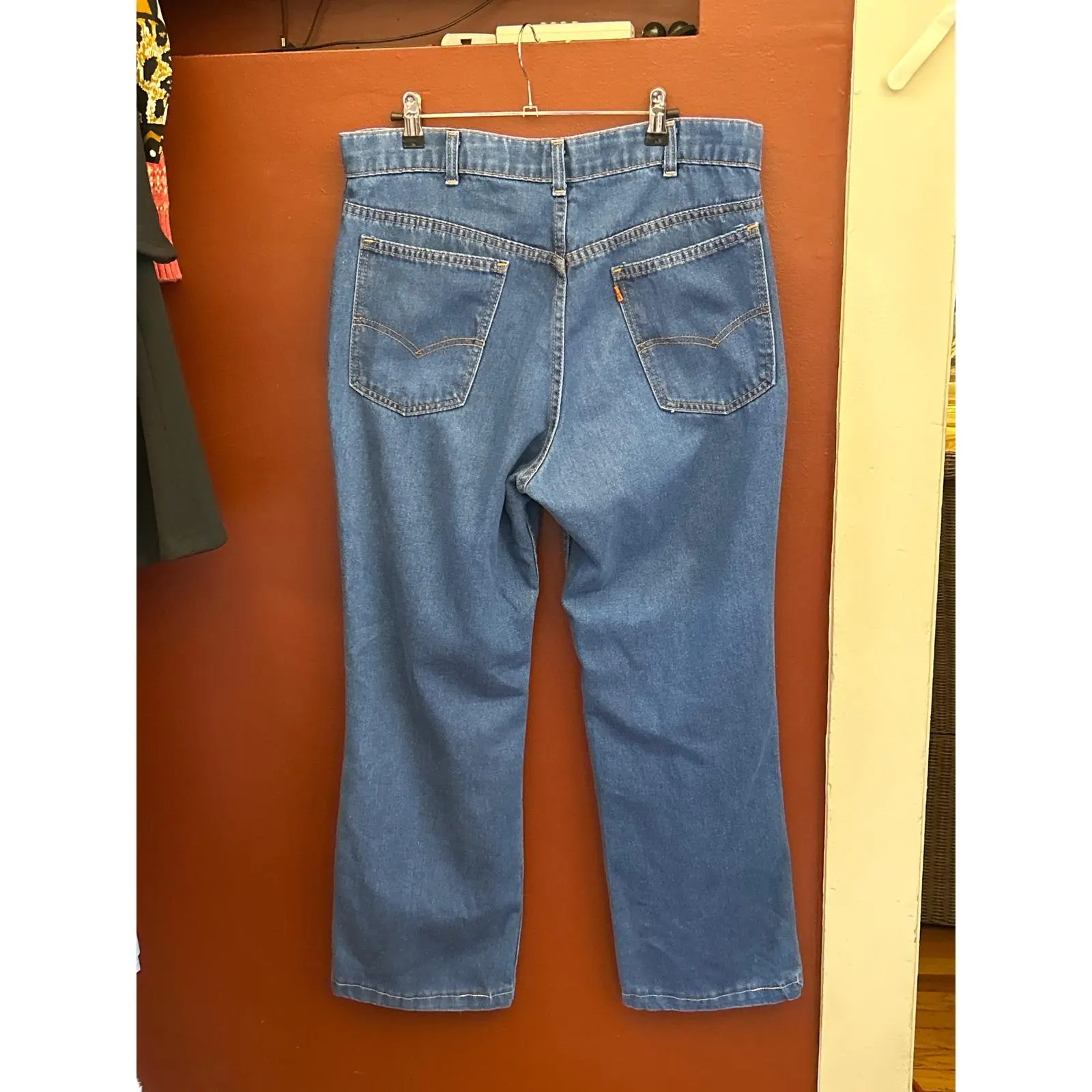 Vintage Levi's For Men Orange Tab Jeans Americana Workwear Heritage 80s 90s - image 4