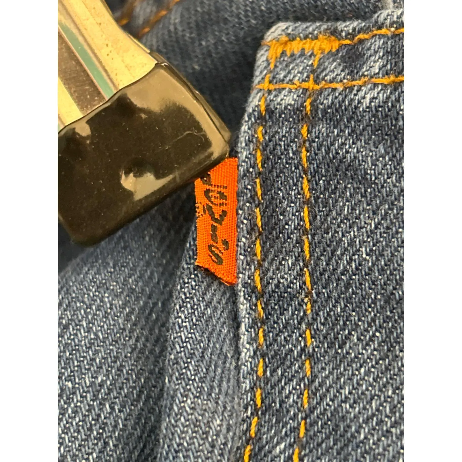 Vintage Levi's For Men Orange Tab Jeans Americana Workwear Heritage 80s 90s - image 5