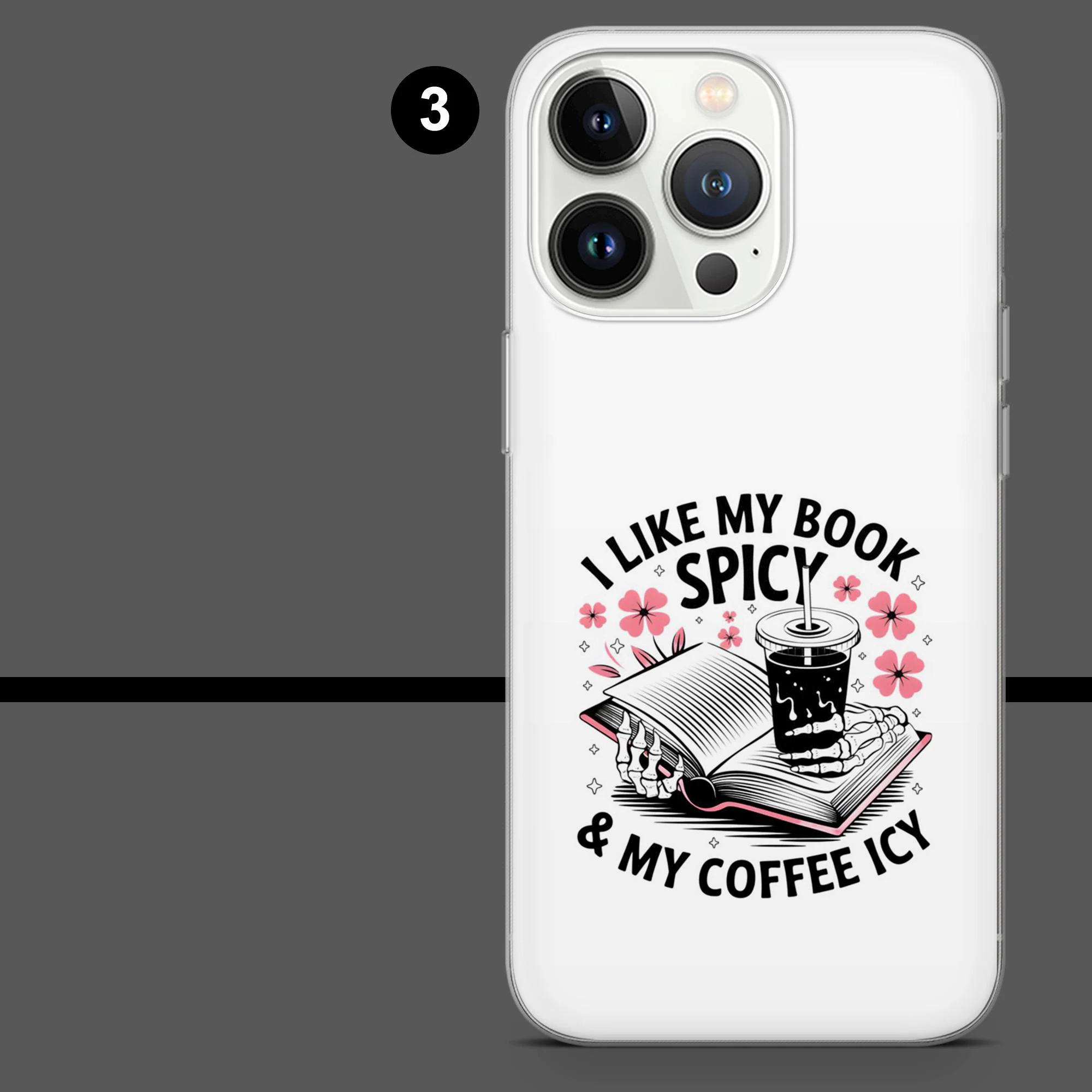 Bookish Flower Phone Case Book Lover Reader Cover for iPhone 18Pro, 17, 16, 15, 14, 13, Samsung S26, S25, S24, S23, A17, A57,A37 Pixel 11,10 - image 5