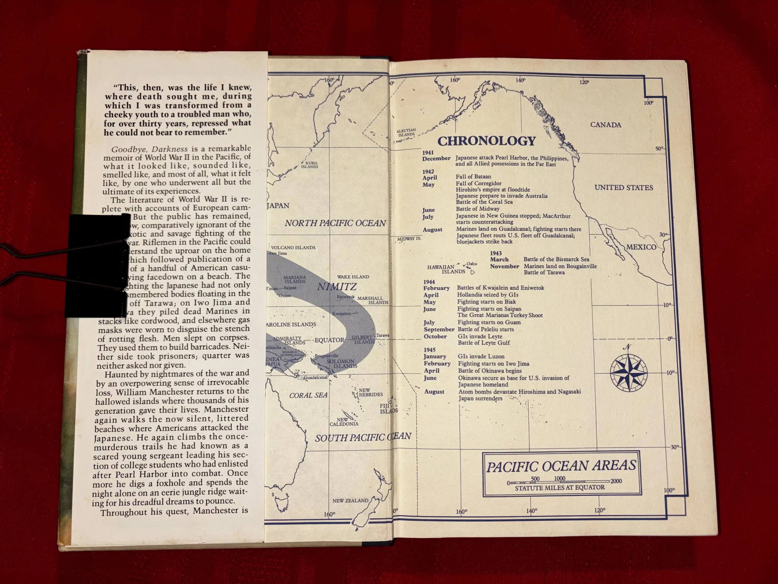 Goodbye, Darkness, A Memoir of the Pacific War, by William Manchester, Hardcover Book, 1980 - image 5