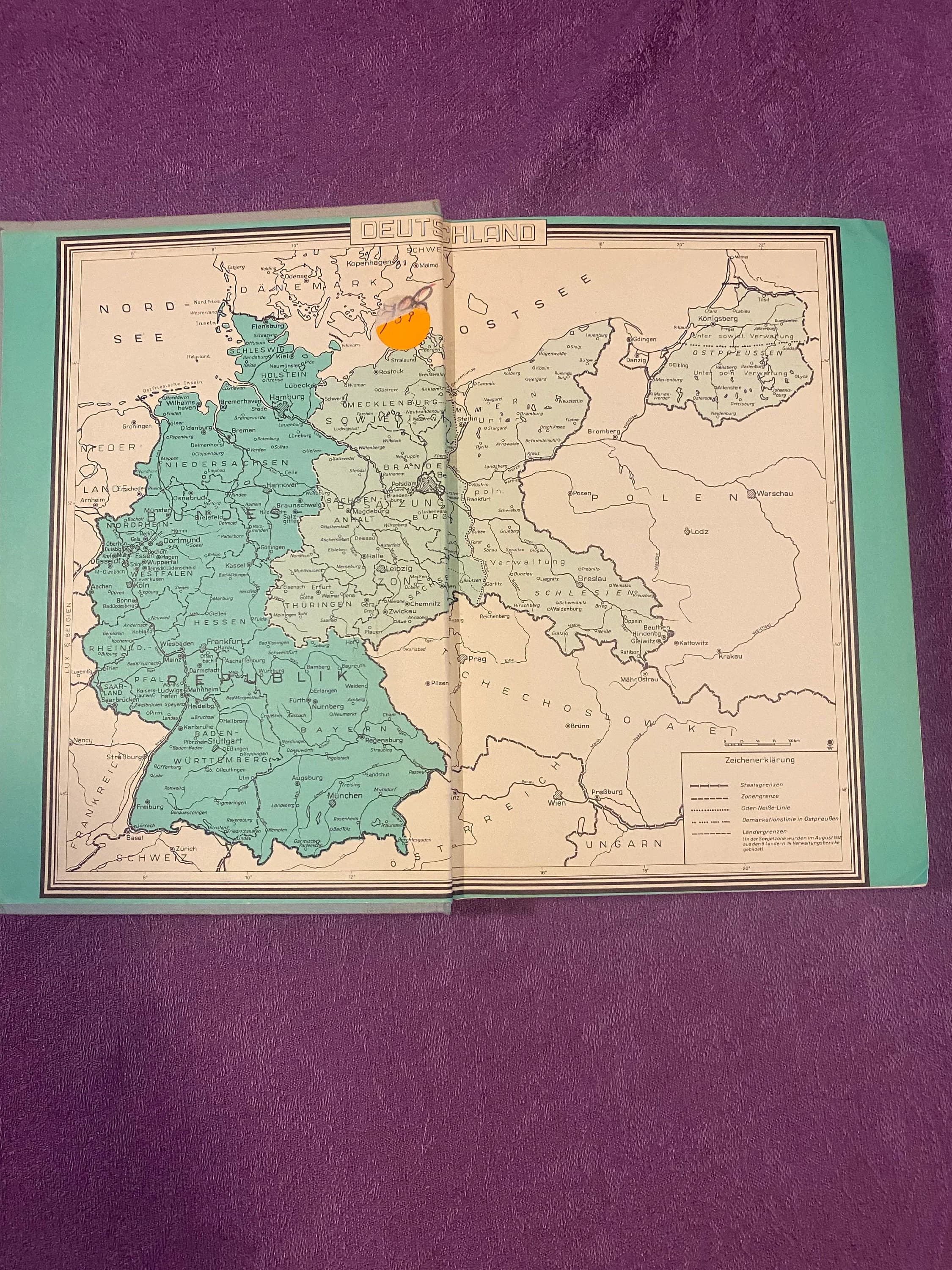 Deutsch Erstes Buch Zweiter Teil, by Hugo Mueller, Hardcover Book, 1967, Text in German and English - image 5