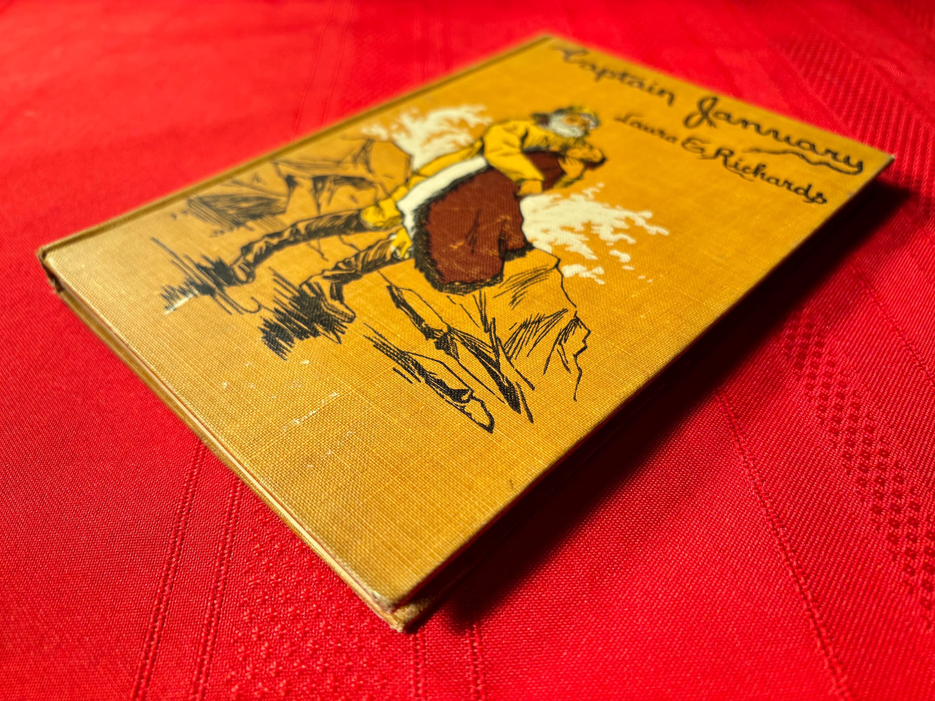 Captain January, by Laura E. Richards, Hardcover Book, 1902, Dana Estes & Company - image 5