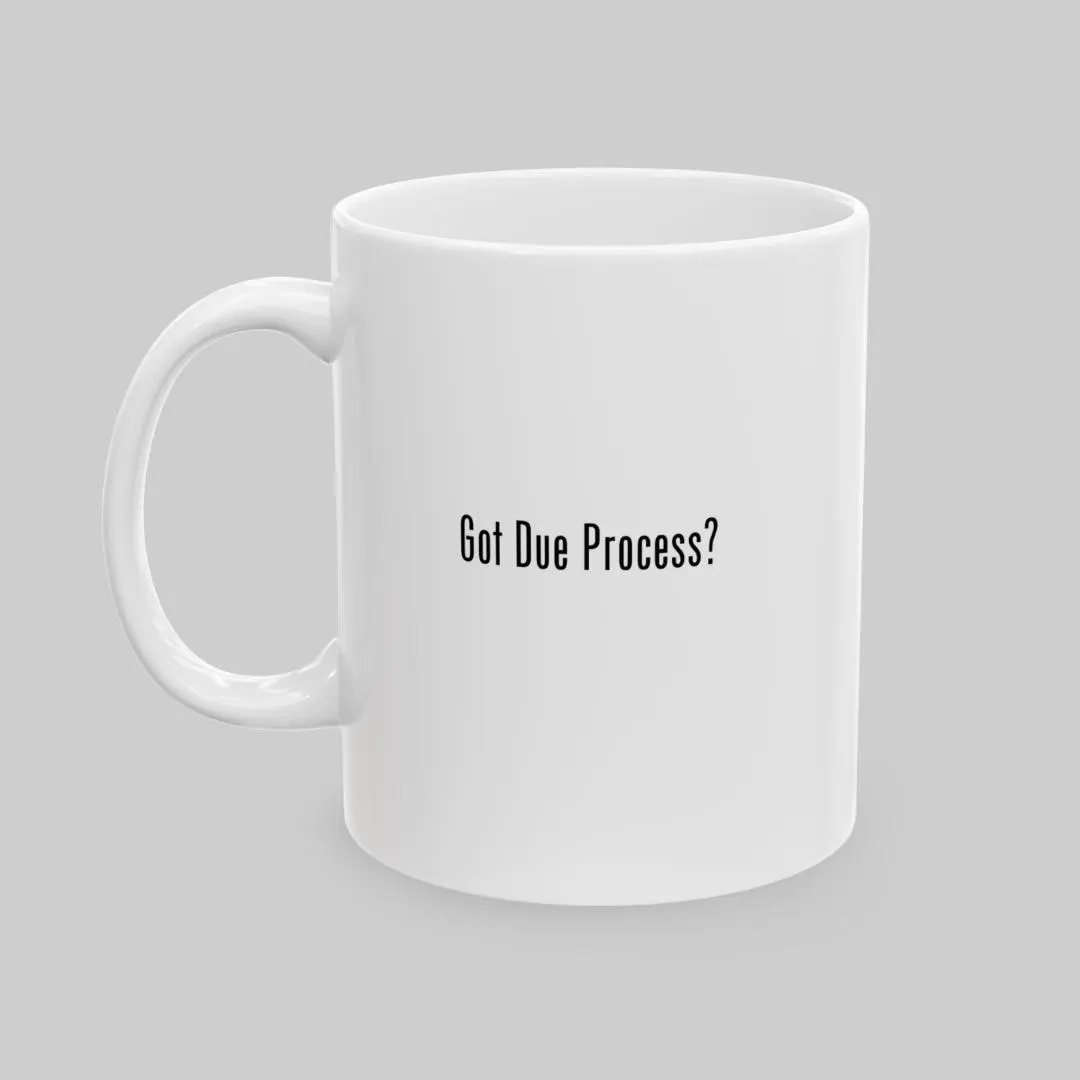 Mug for Lawyer Got Due Process, Mug Gift for Lawyer, Lawyer Mug Funny gift for Lawyer, Mug for Graduation, Law Students Gifts for Graduation - image 3