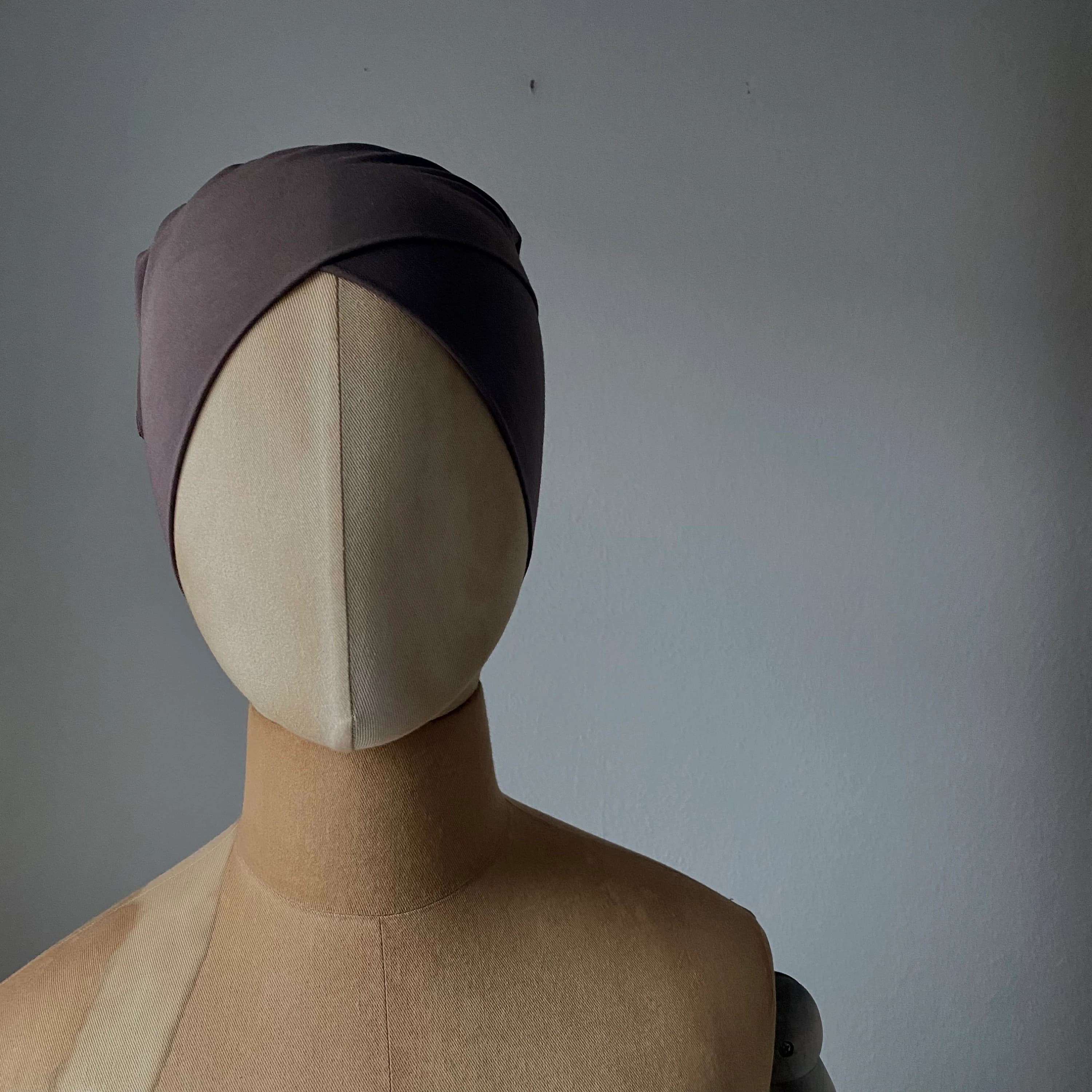 Sewing pattern of the hijab bonnet/undercard SALMA - image 3