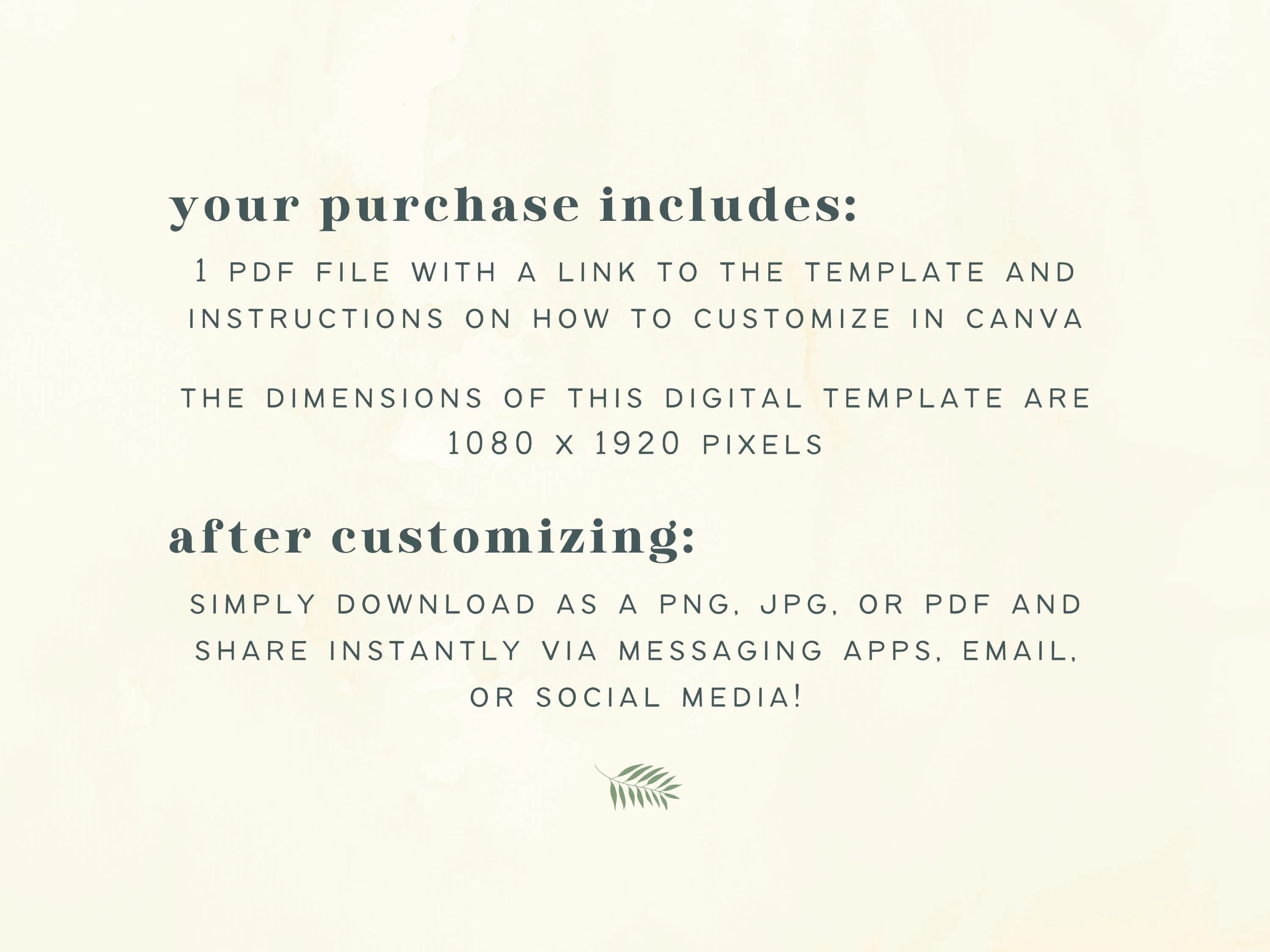 Electronic Save the Date, Wedding Evite Canva Template (Digital Download) - image 4