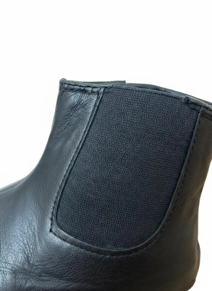 Leather Khuffain Socks: Islamic Winter Moccasins, Halal Prayer Footwear - image 4