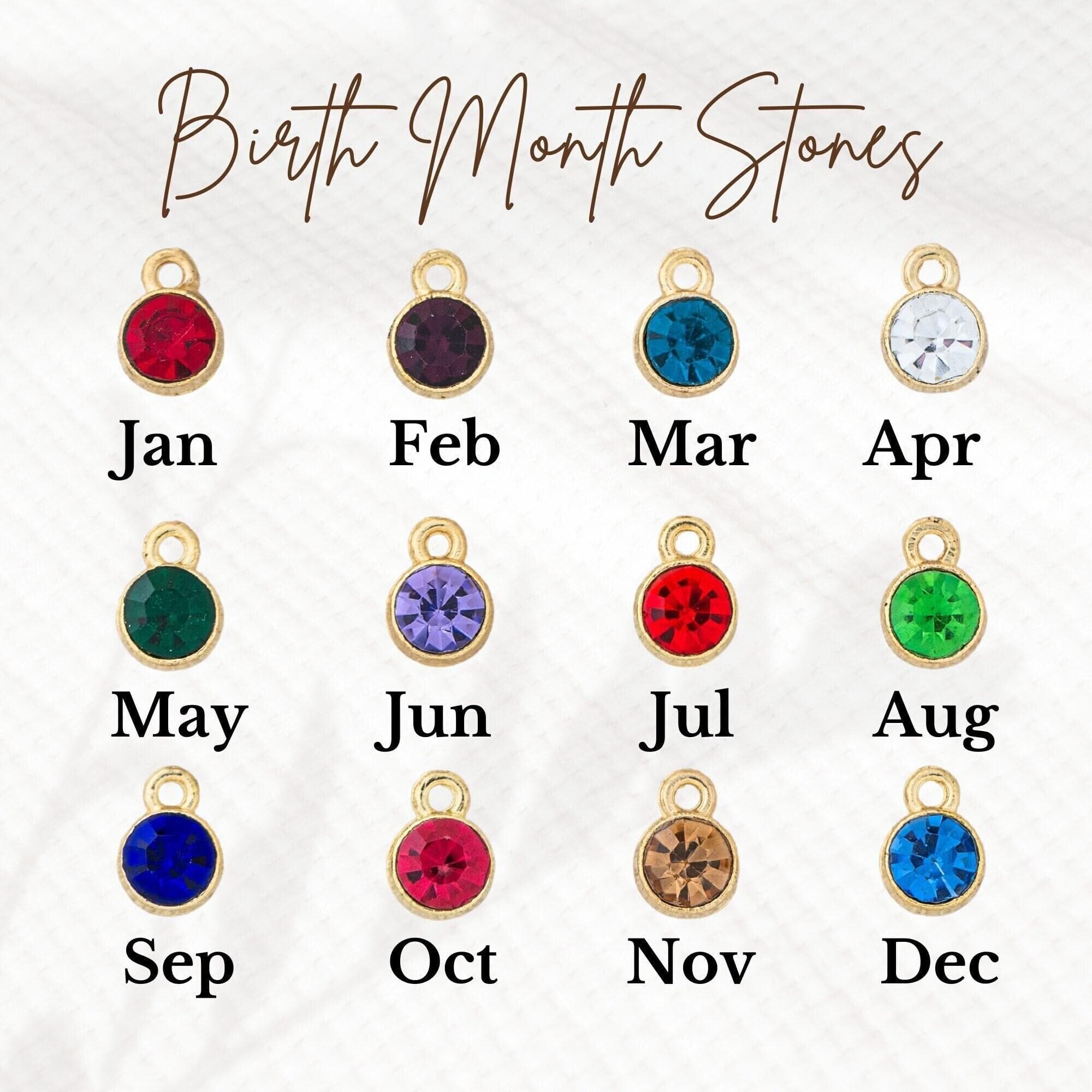 Personalized Dog Keychain: Custom Pet Name, Birthstone & Initials - image 4