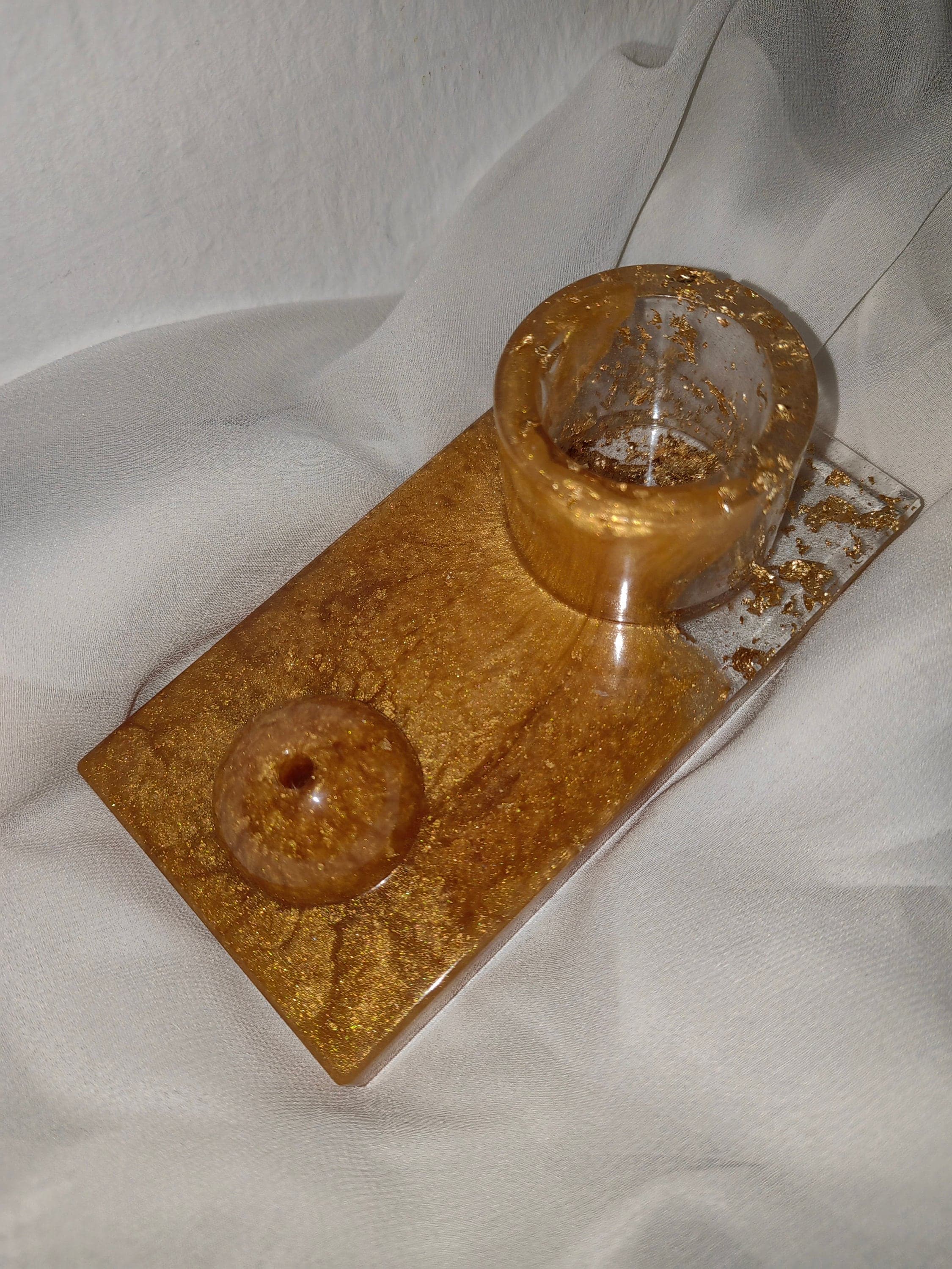 Dattelhalter | ramadan mubarek | ramadan deko | Kerzenhalter | tischdeko | tischdekoration | tabledecor | dates holder | resin | epoxidharz