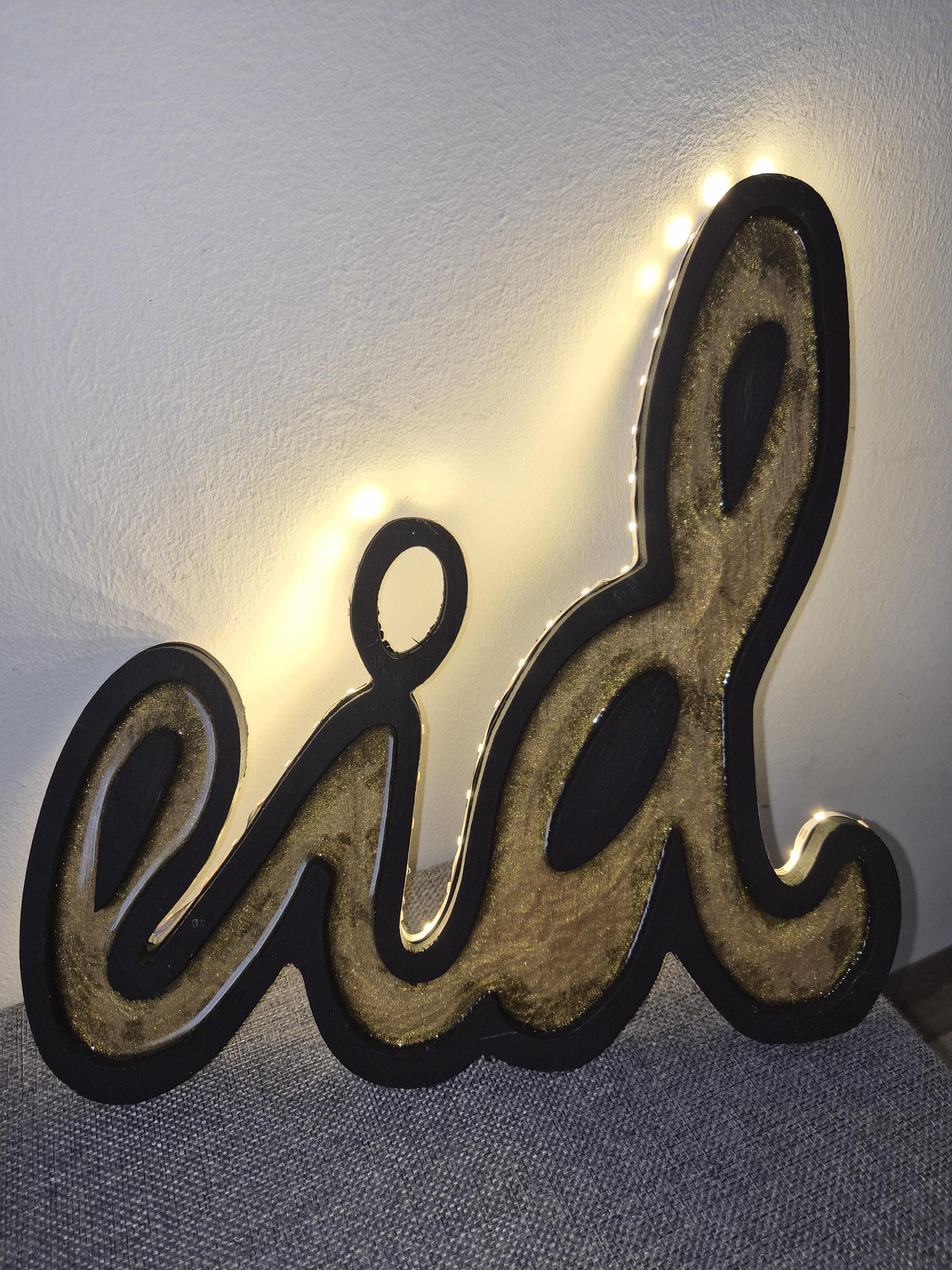 Eid mubarek deko | tischdeko | eid decor | bajram dekoration | bajram deko | bajram decor | Bayram deko | Bayram | holzdeko - image 3