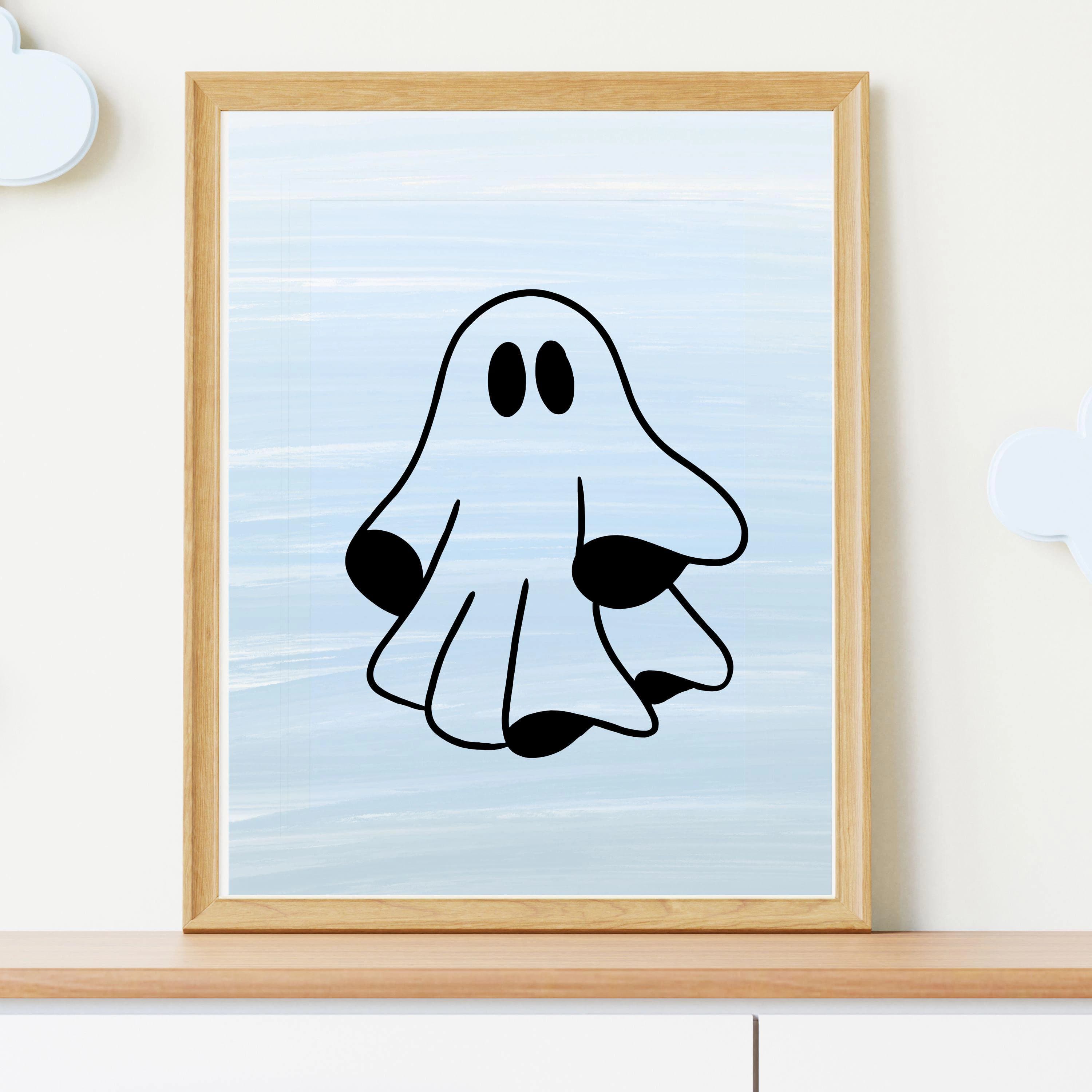 Ghost svg,Cute Ghost svg,Halloween svg,Spooky season svg,Spooky Ghost svg,Trick or Treat svg,Fall svg, Cute ghost png, Floral Ghost svg - image 3