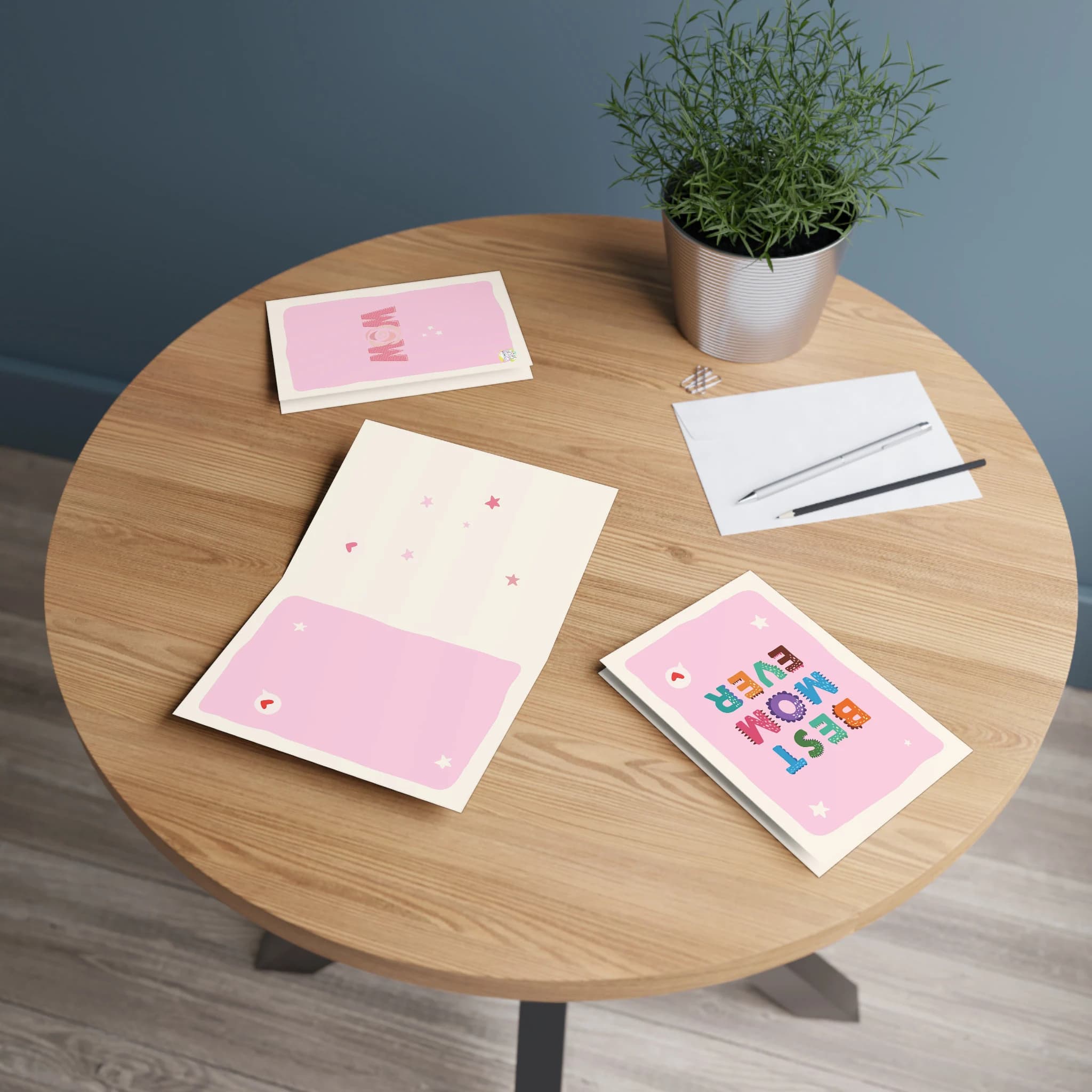 Mother's day greeting card, Best Mum Ever - image 5