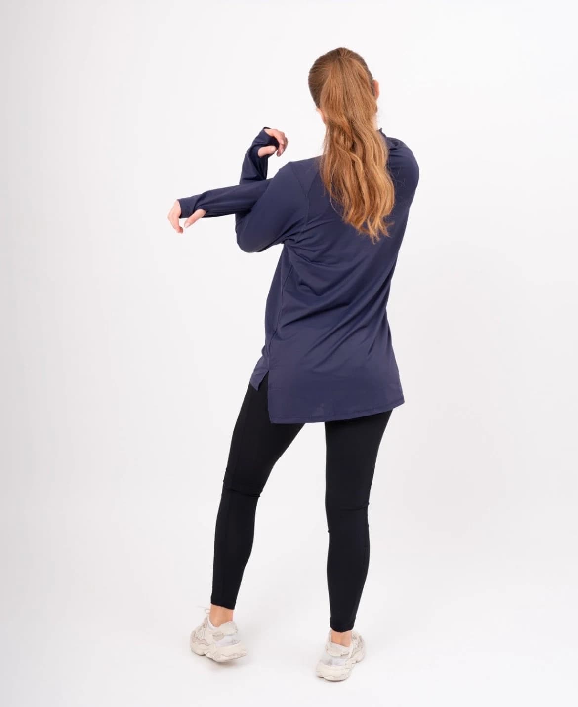 Initial Purple - Invincible Modest Active Top - image 3
