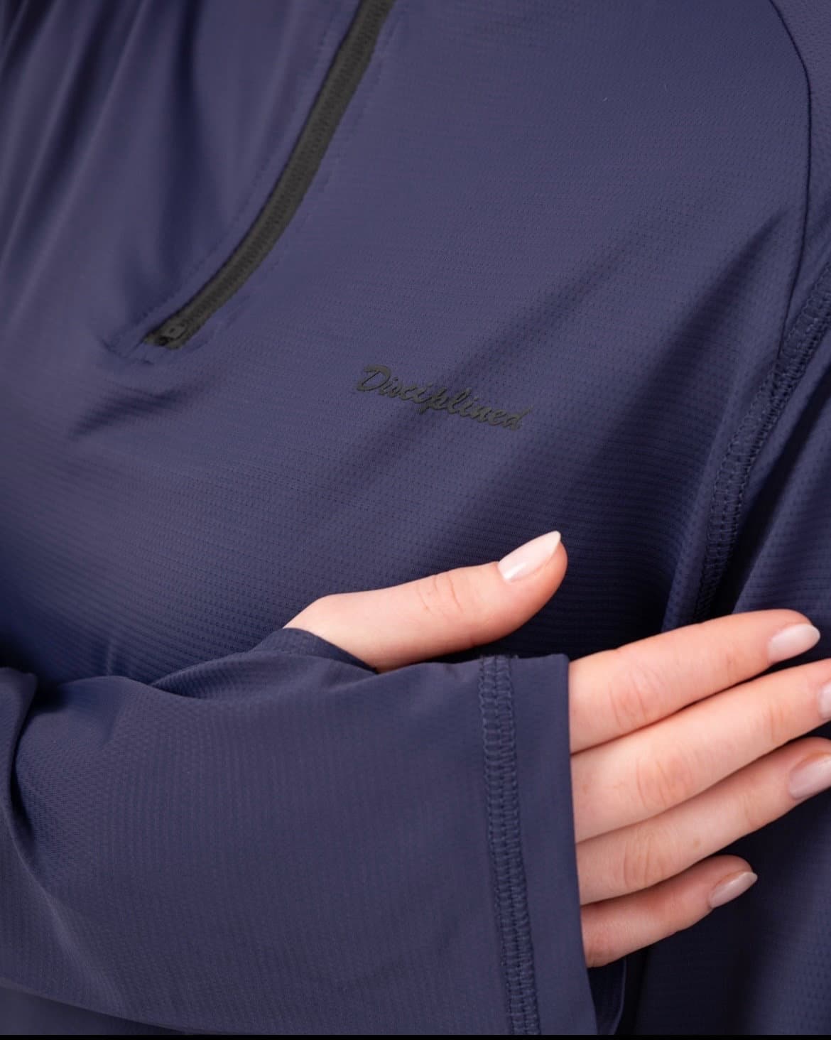 Initial Purple - Invincible Modest Active Top - image 5
