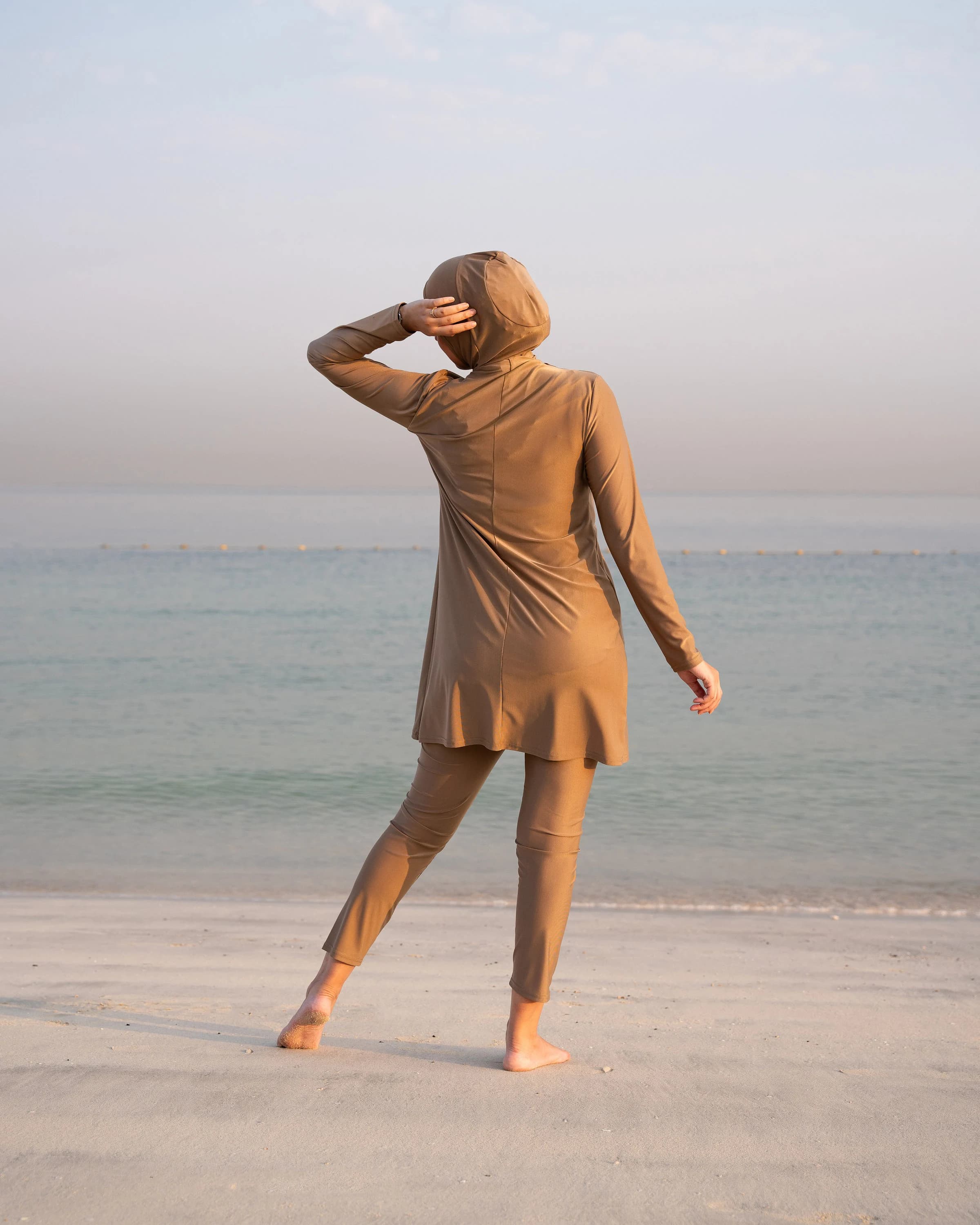Sunrise Brown Burqini Set - Dreams Swimwear - image 2