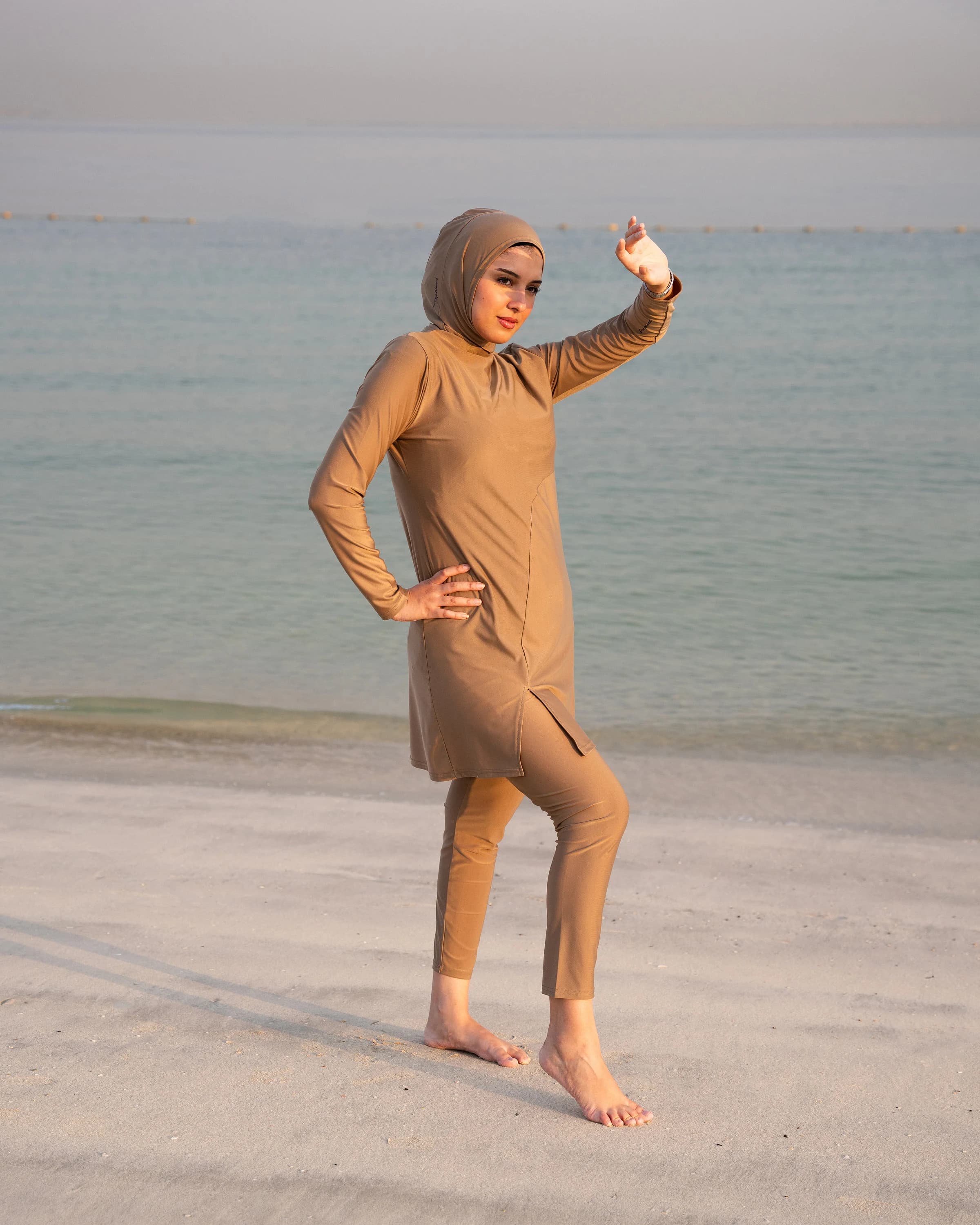 Sunrise Brown Burqini Set - Dreams Swimwear - image 4