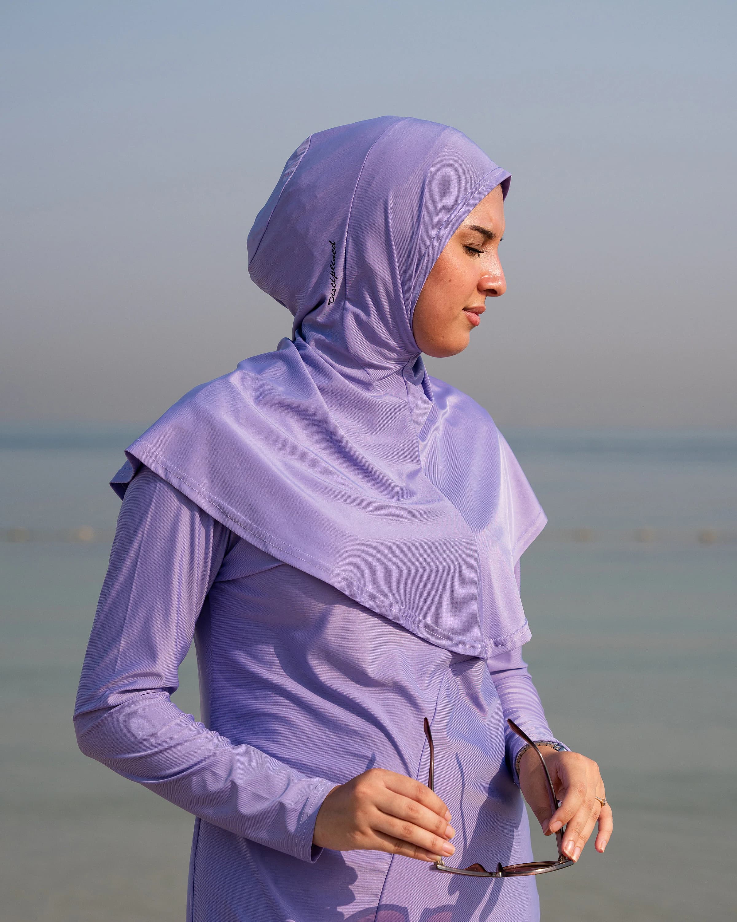 New Lilac Purple Swim Hijab