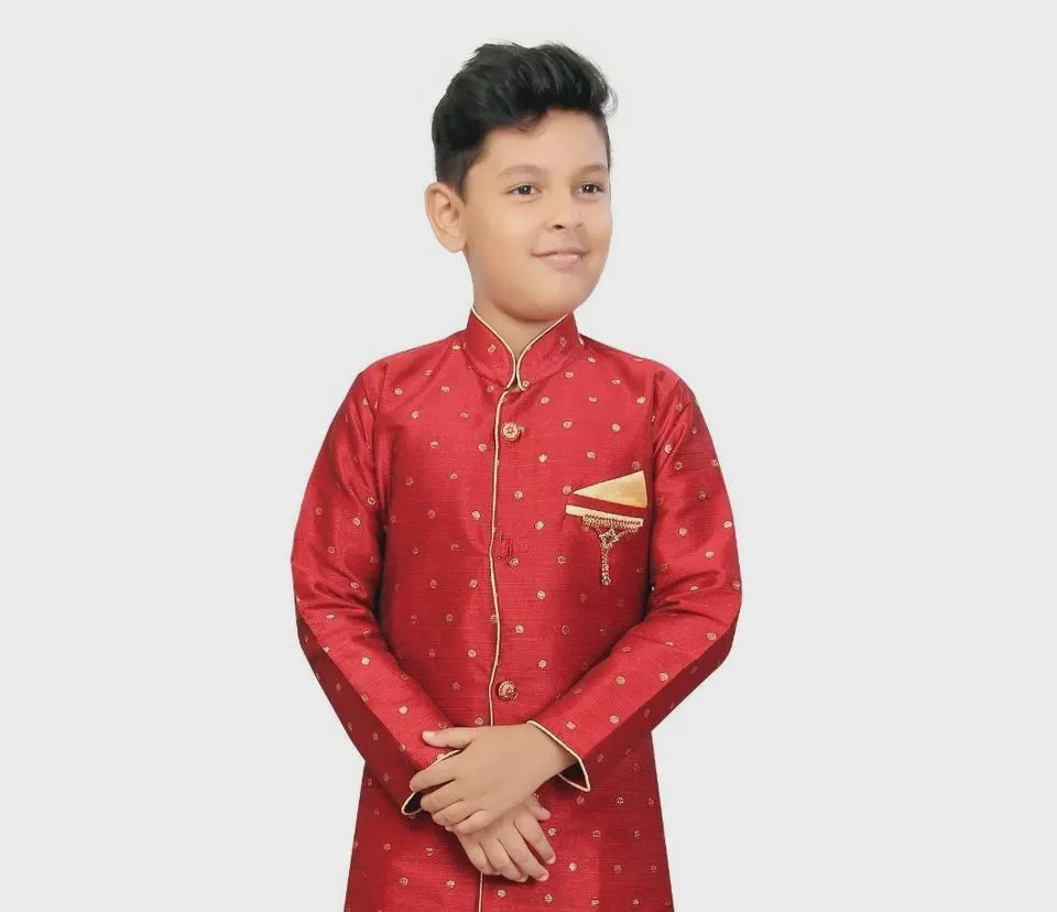 BOYS Sherwani Wedding collection party wear Indian pakistani style etnic wear_SH-2039 - image 5