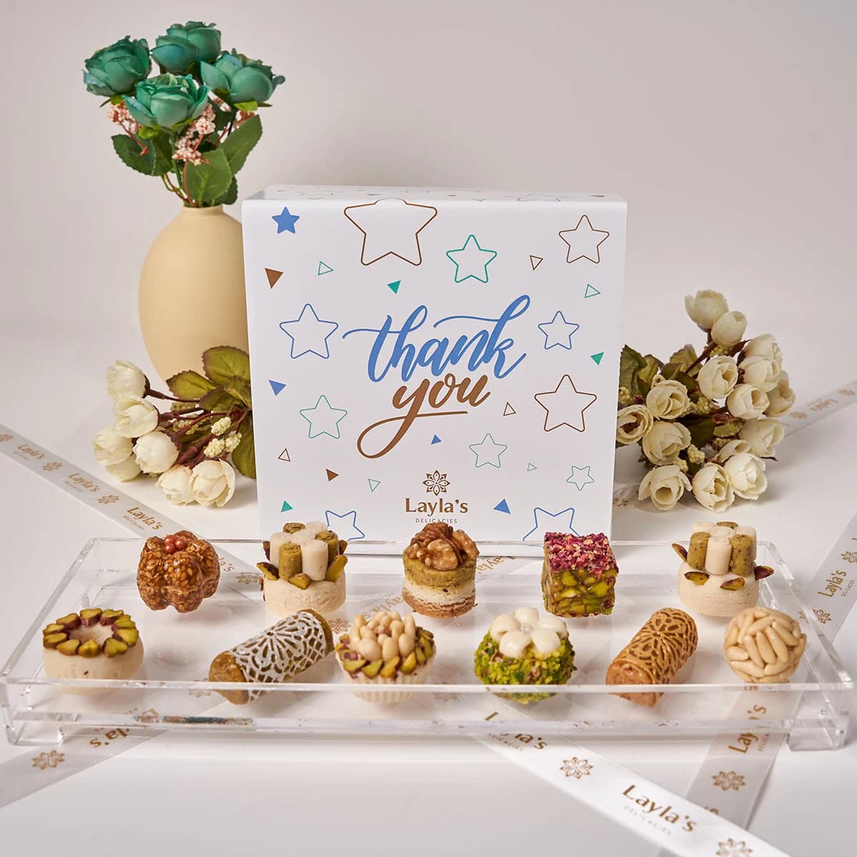 Thank You Sweets Gift Box | Luxury Packaging | Vegan - Gluten Free | 23 Pieces - image 2