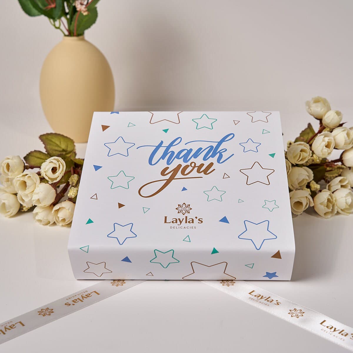Thank You Sweets Gift Box | Luxury Packaging | Vegan - Gluten Free | 9 Pieces - image 4