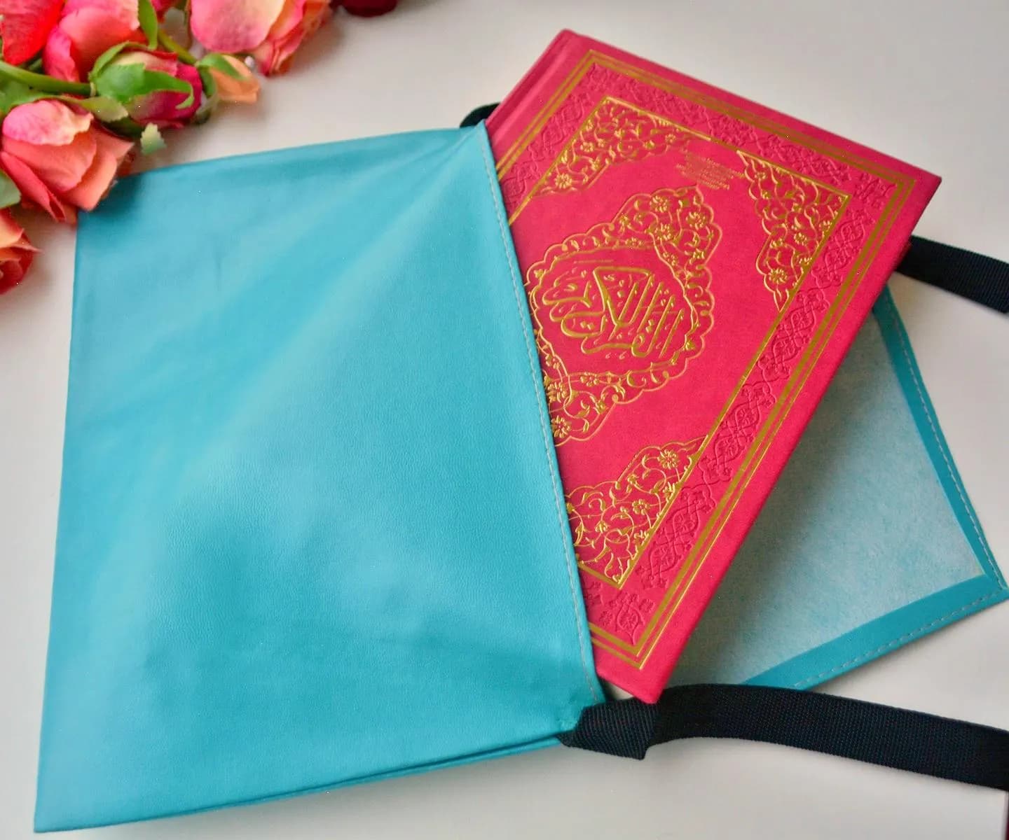 Red Quran Protec Case, Quran Book Sleeve, Kuran Bag pack 20 * 29 cm - image 5