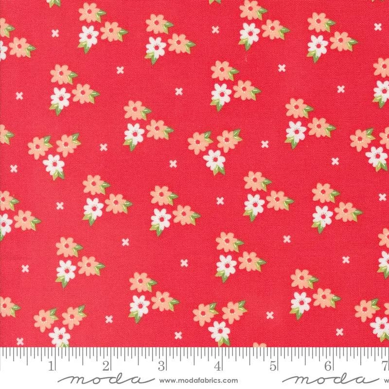 Laguna Sunrise- Geranium- 37682 16- Moda Fabrics by Sherri & Chelsi