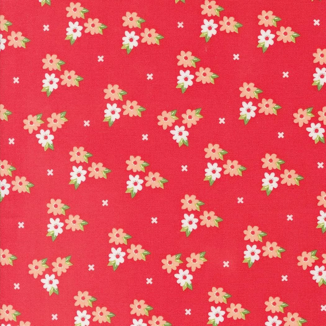 Laguna Sunrise- Geranium- 37682 16- Moda Fabrics by Sherri & Chelsi - image 3
