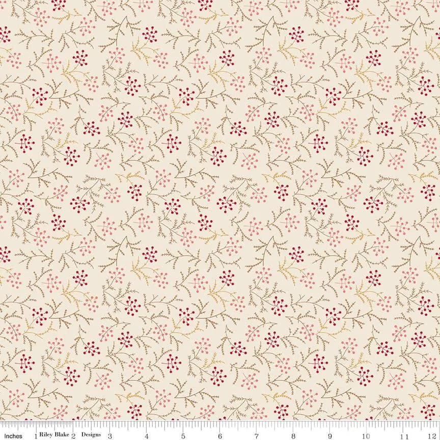 Baked With Love - Harvest Schoolhouse- C17789- Riley Blake Designs by Lori Holt