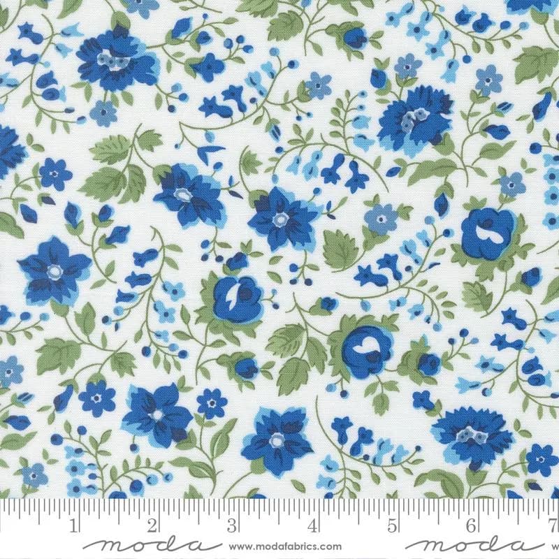 Blueprint- White Multi- 55338 11- Moda Fabrics by Camille Roskelley