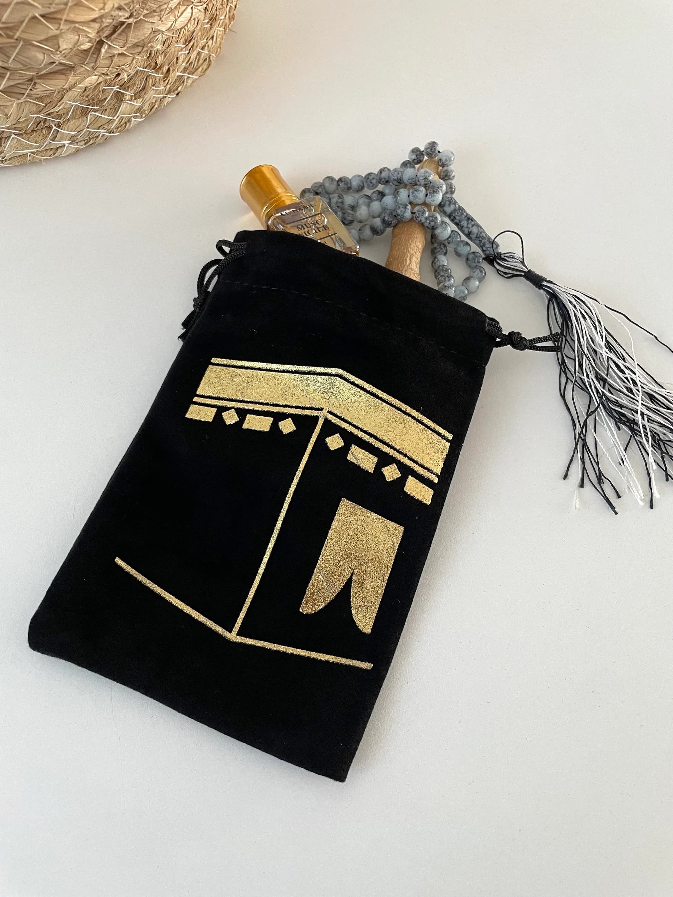 Sac Eid Mubarak | Hajj Mubarak | Umra Mubarak | Sac cadeau | sac bonbons | pochon | Ramadan Mubarak - image 2