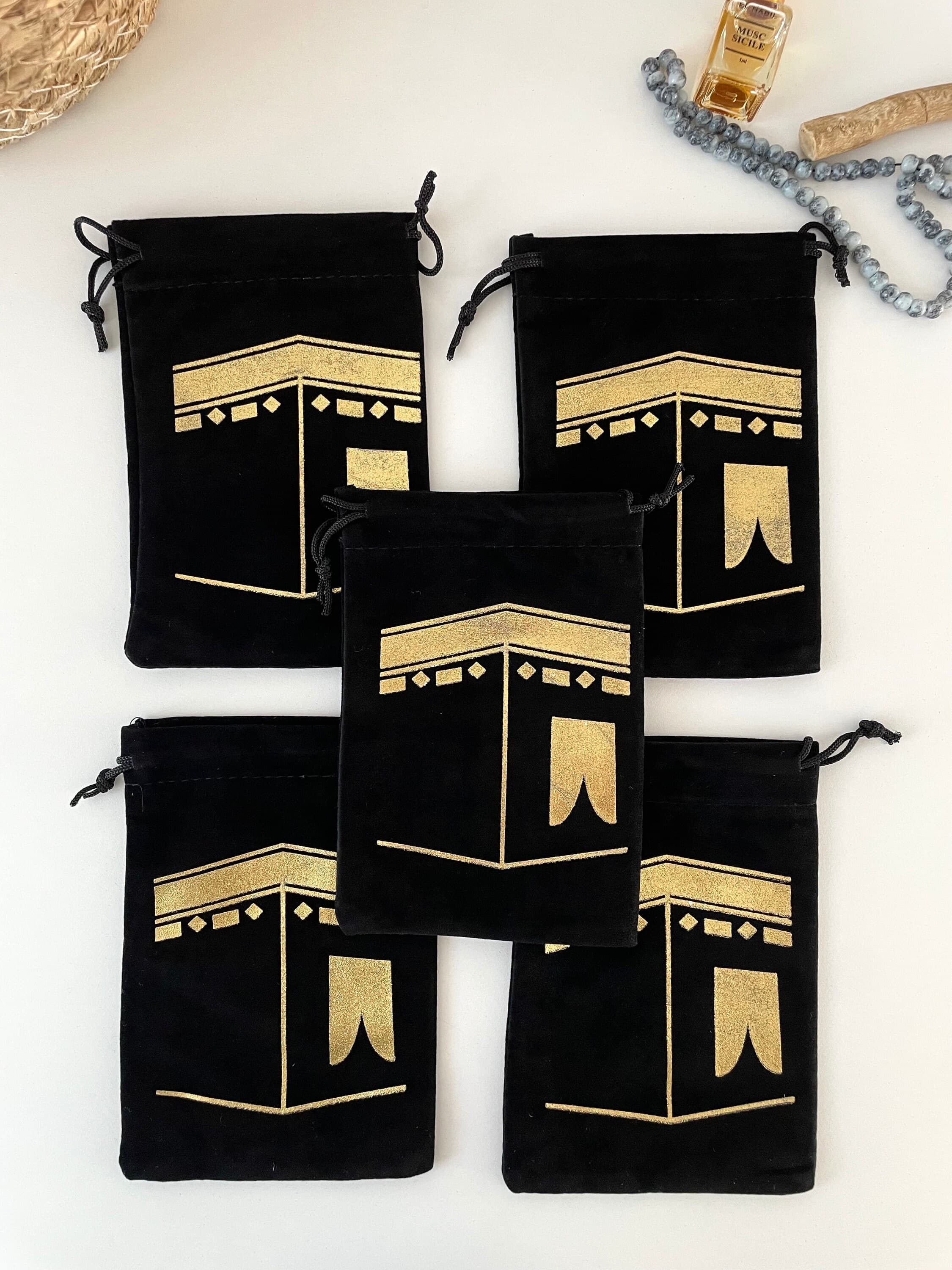 Sac Eid Mubarak | Hajj Mubarak | Umra Mubarak | Sac cadeau | sac bonbons | pochon | Ramadan Mubarak - image 3