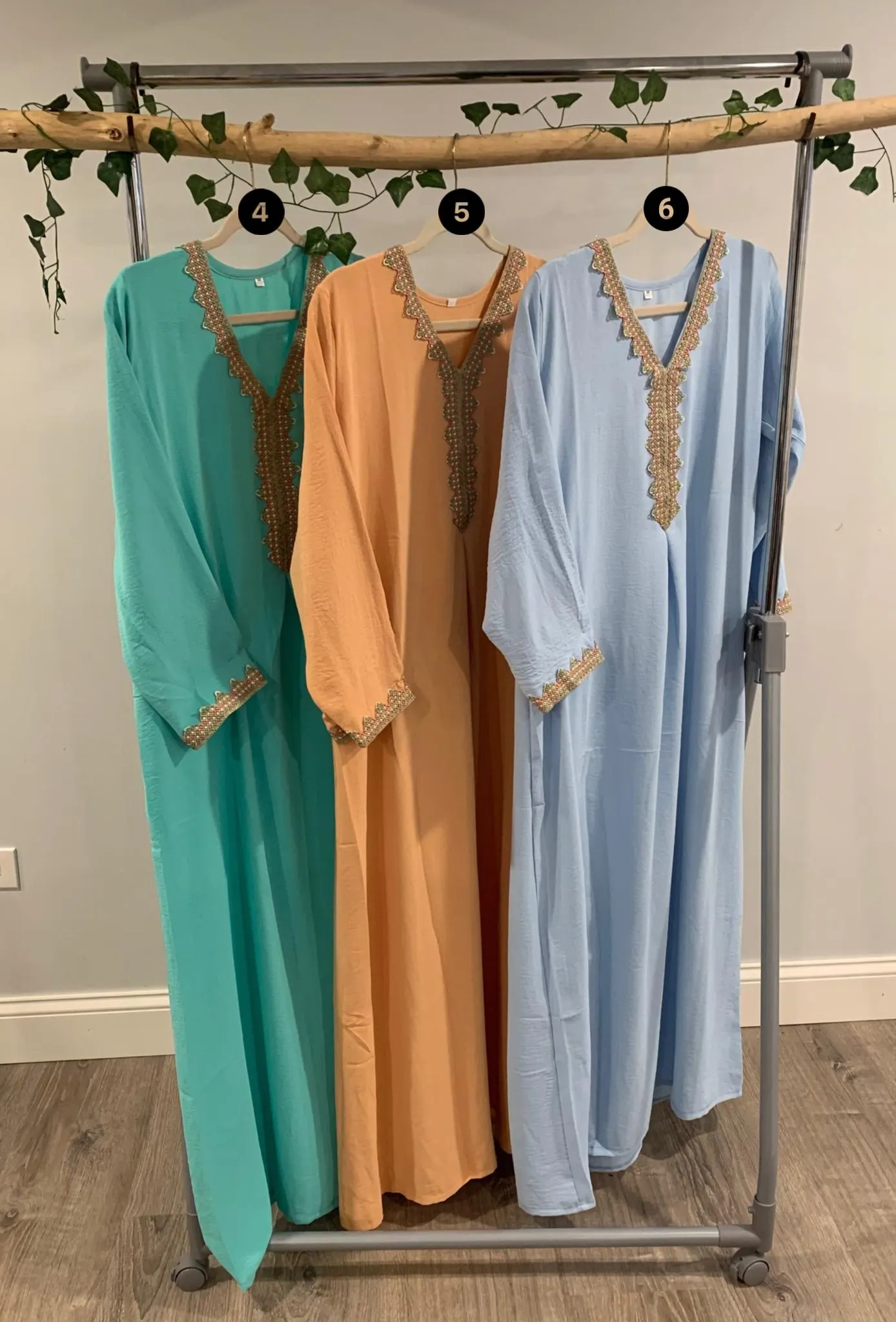 Dubai dress for women - Jalabiya - Eid- house dress - image 3