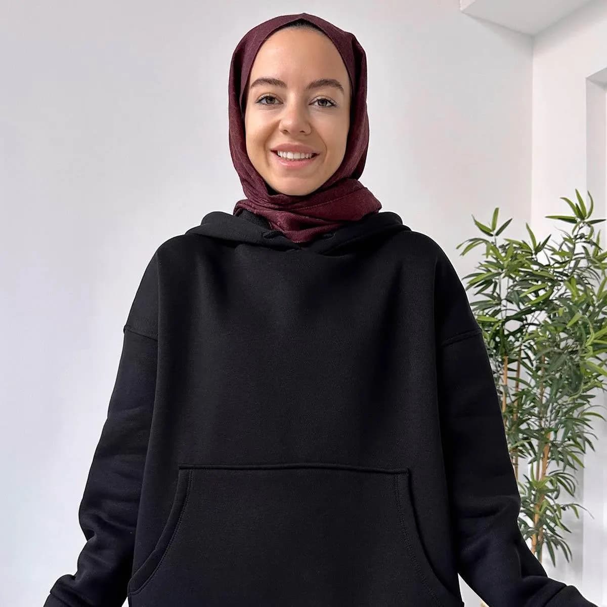 Elasticated Ankle Black 3 Thread Tracksuit - Stylish & Comfortable Hooded Loungewear for Casual or Active Use on Etsy,(KH-1916) - image 3