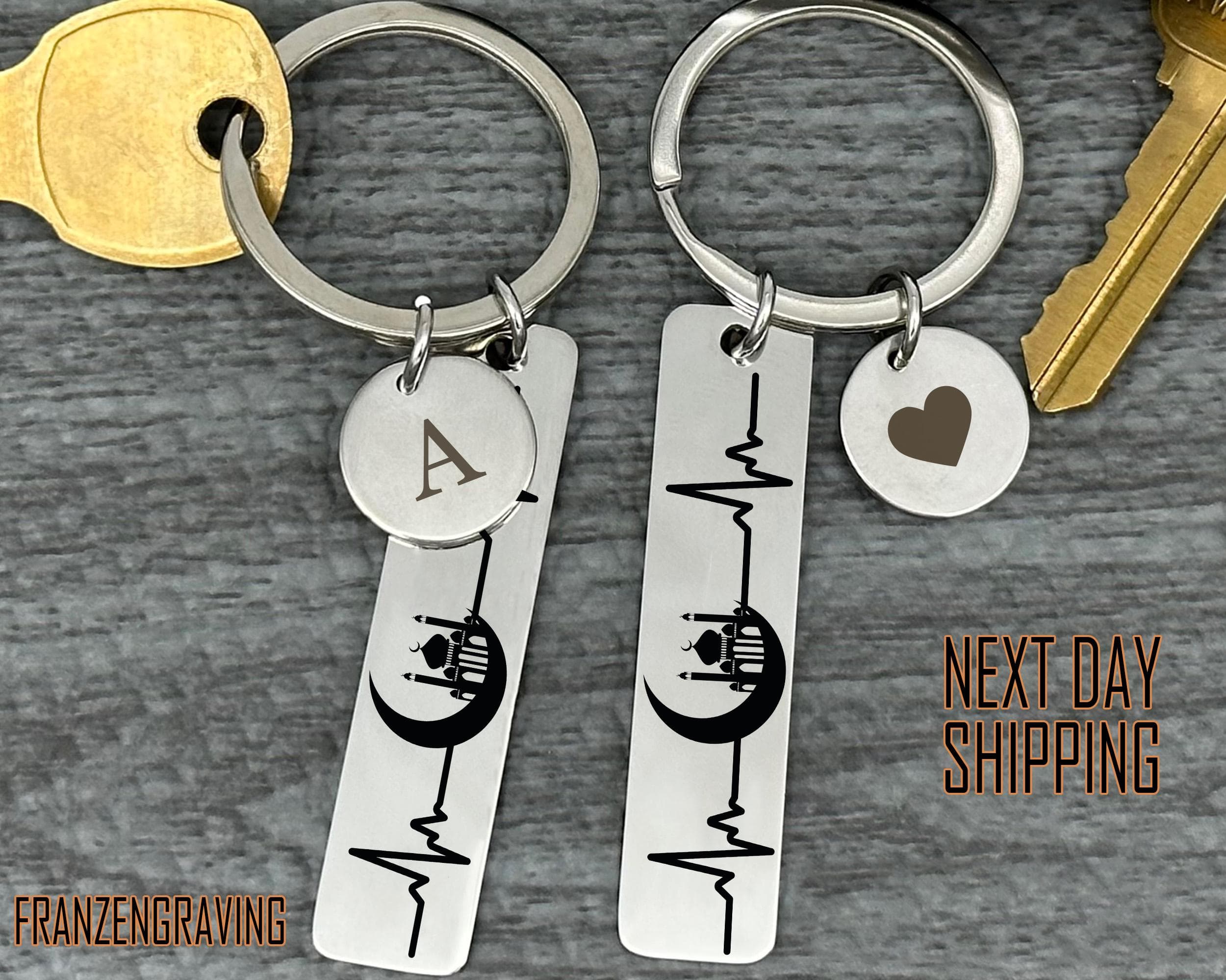 Engraved Mosque Keychain: Personalized Islamic Ramadan Eid Gift - image 3