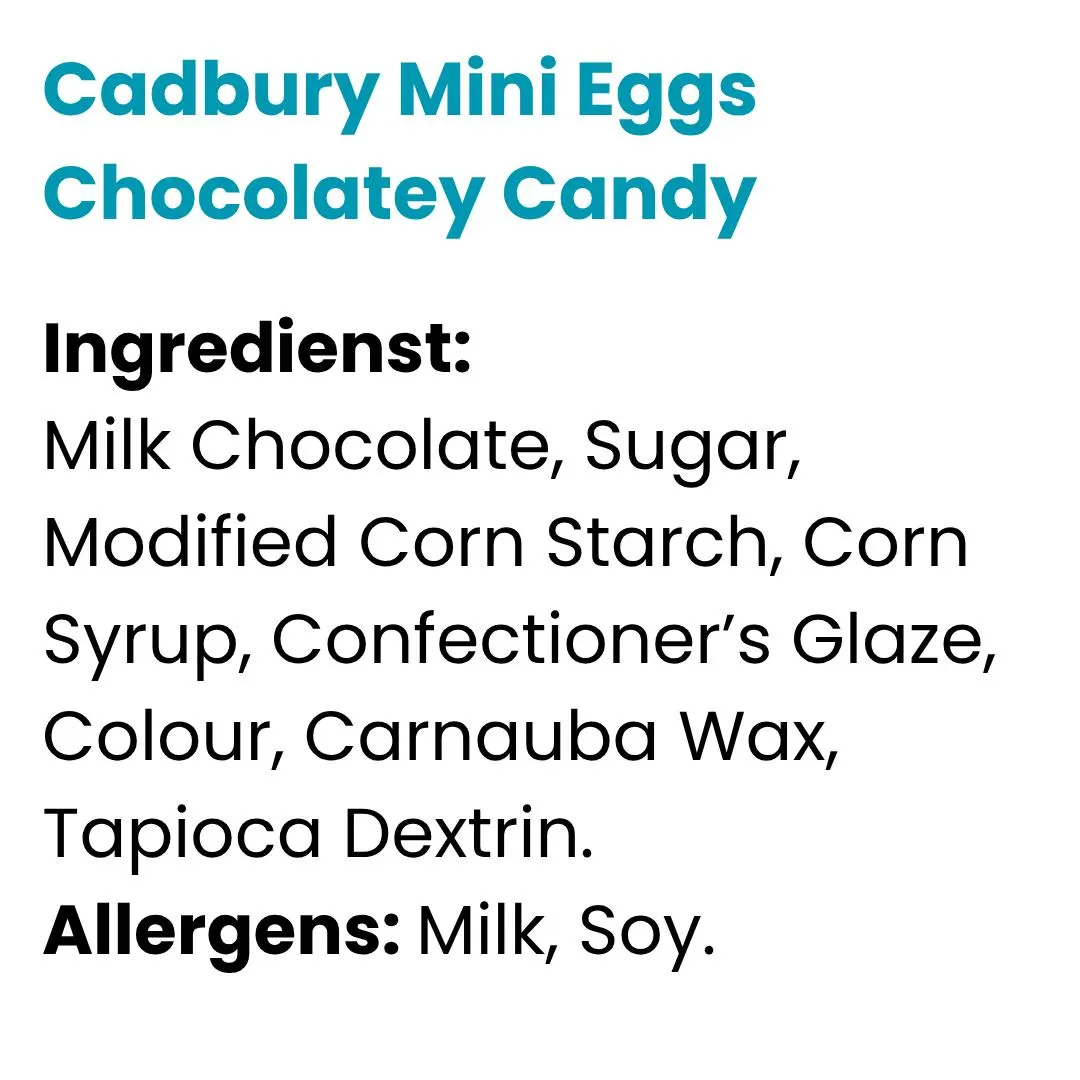 Cadbury Mini Eggs Chocolatey Candy - image 3