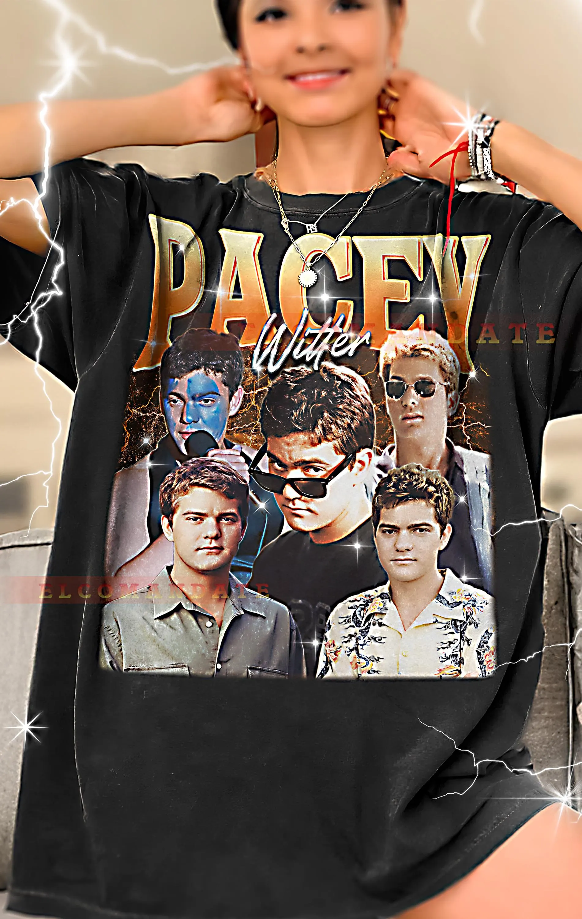 Pacey Witter Bootleg Tee, Pacey Witter Longsleeve Tee, Pacey Witter Retro Shirt, Pacey Witter Vintage Tee, Pacey Witter 90s Tee - image 4